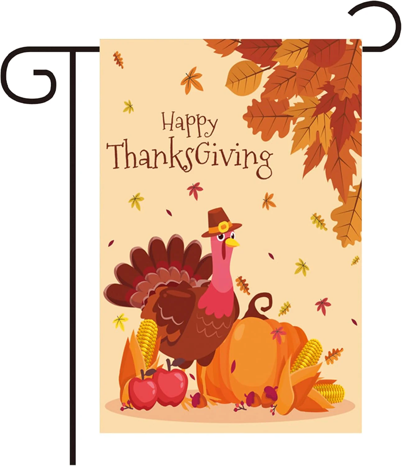 Halloween Garden Flag 12x18 Inch, Vertical Double Sided, 6Pcs