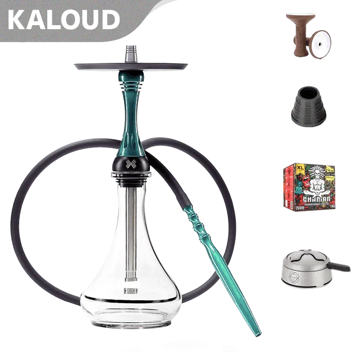 Alpha Hookah X Set - Green Candy