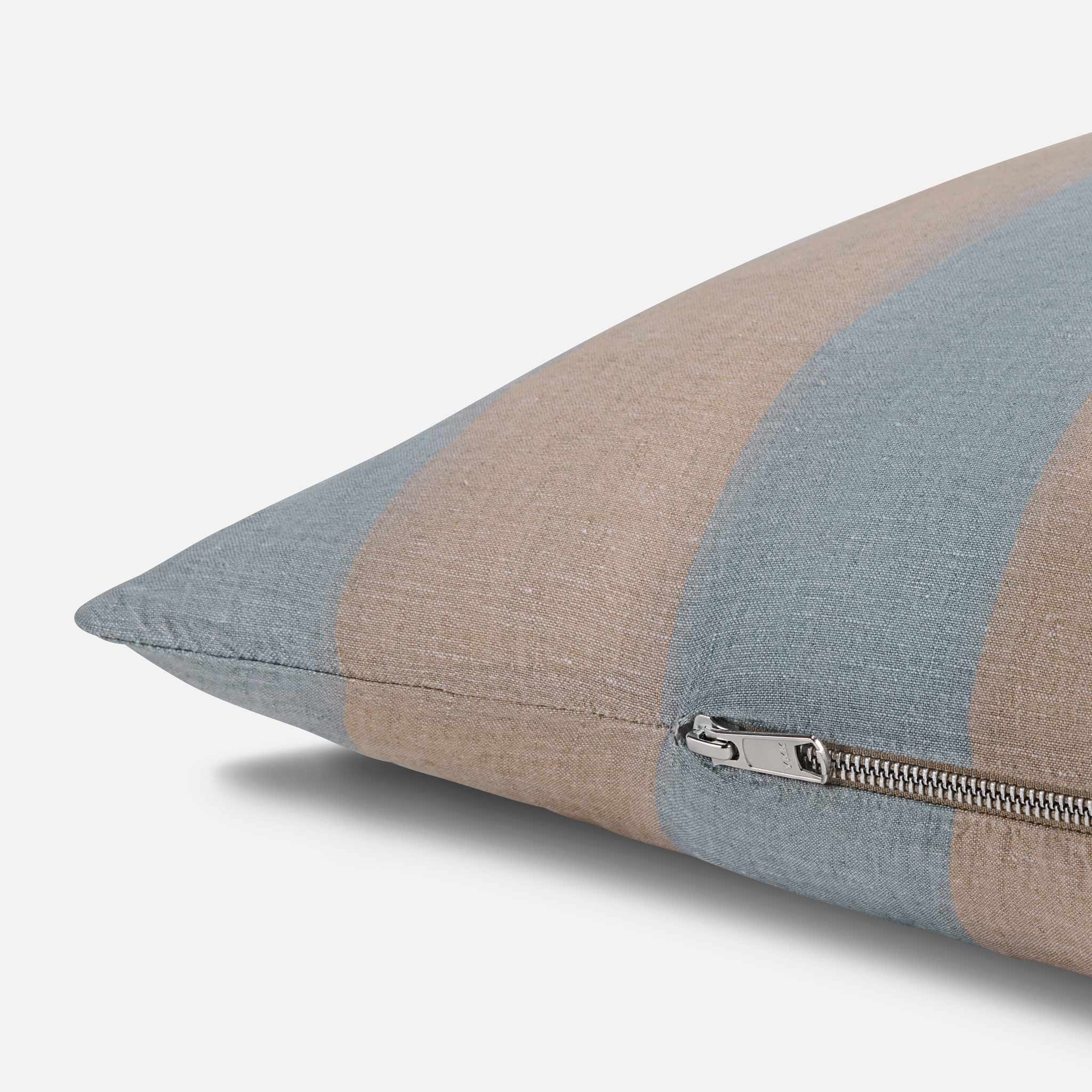 Washed European Linen Lumbar Pillow Cover