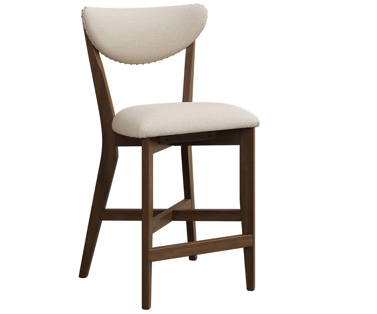 Amish Marcella Stationary Bar Chair