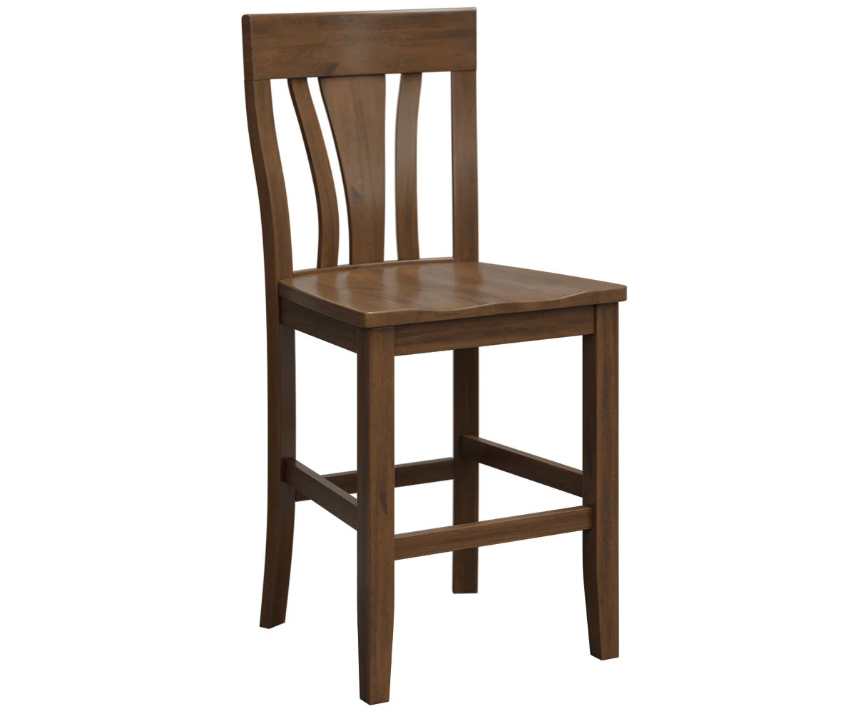 Amish Mega Stationary Bar Chair