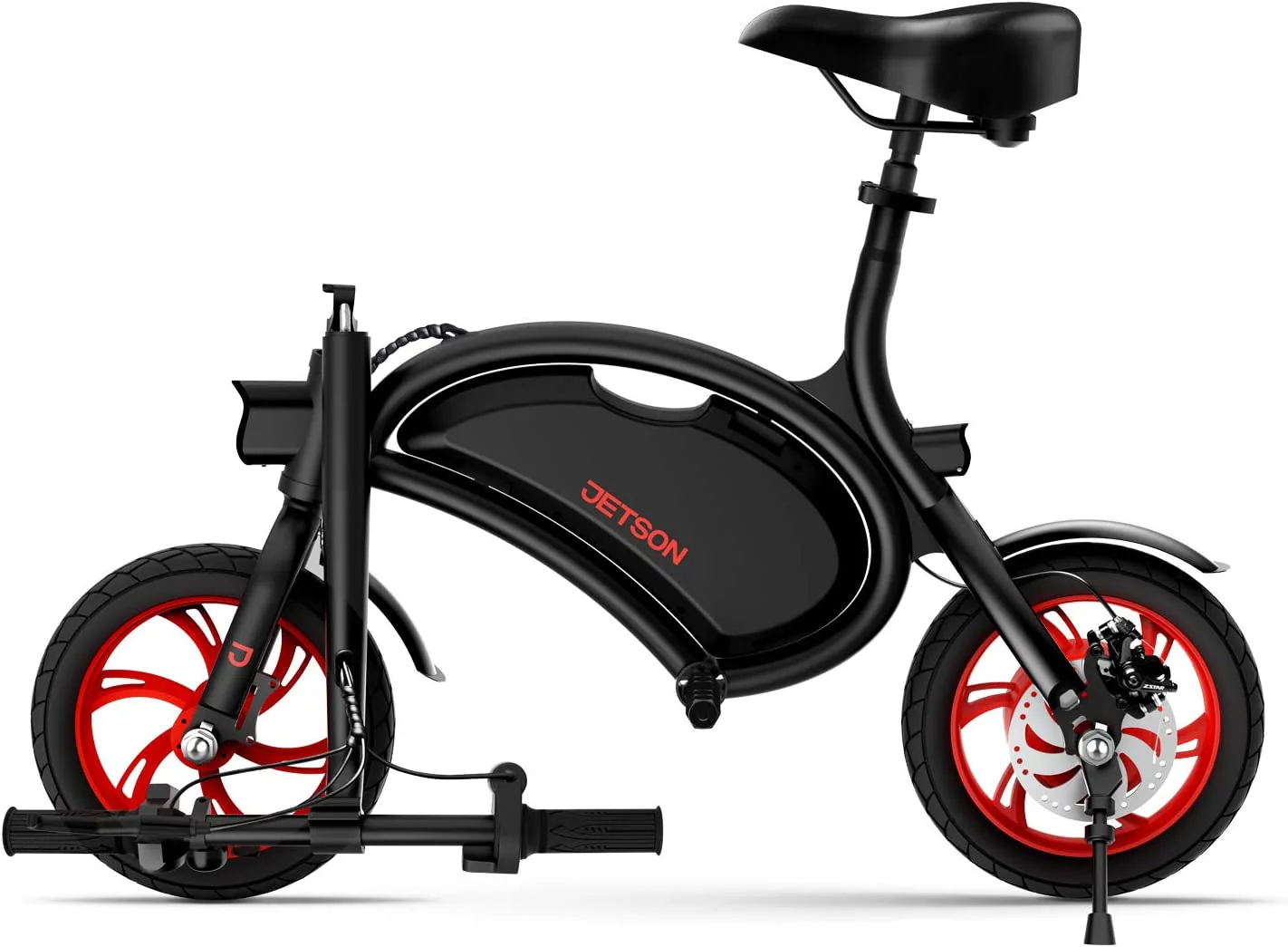 Folding Electric Ride On, Easy-Folding Built-In Carrying Handle, Lightweight Frame, LED Headlight, Rechargeable Battery, Ages 12+