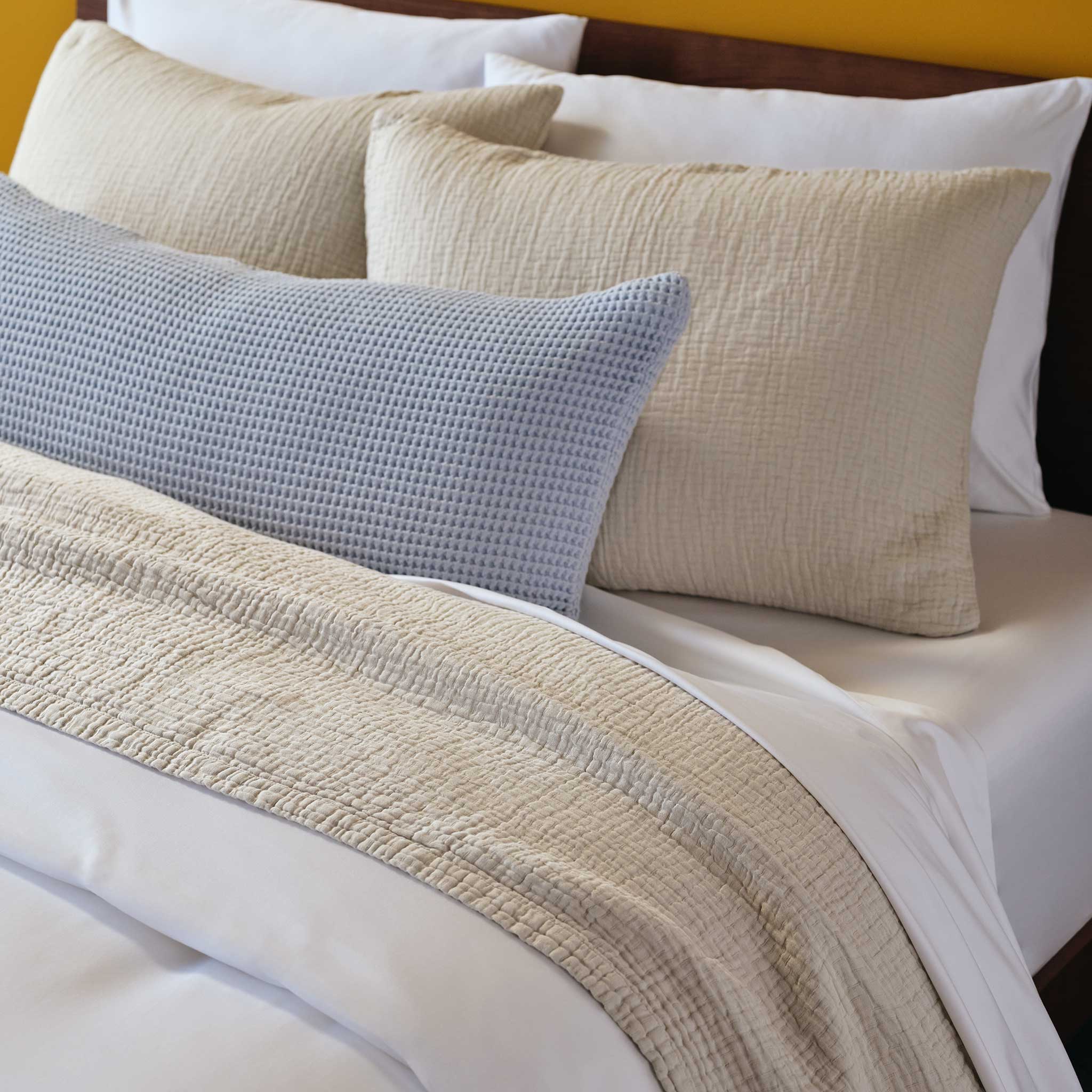 Breezeweave Crinkle Cotton Bed Blanket