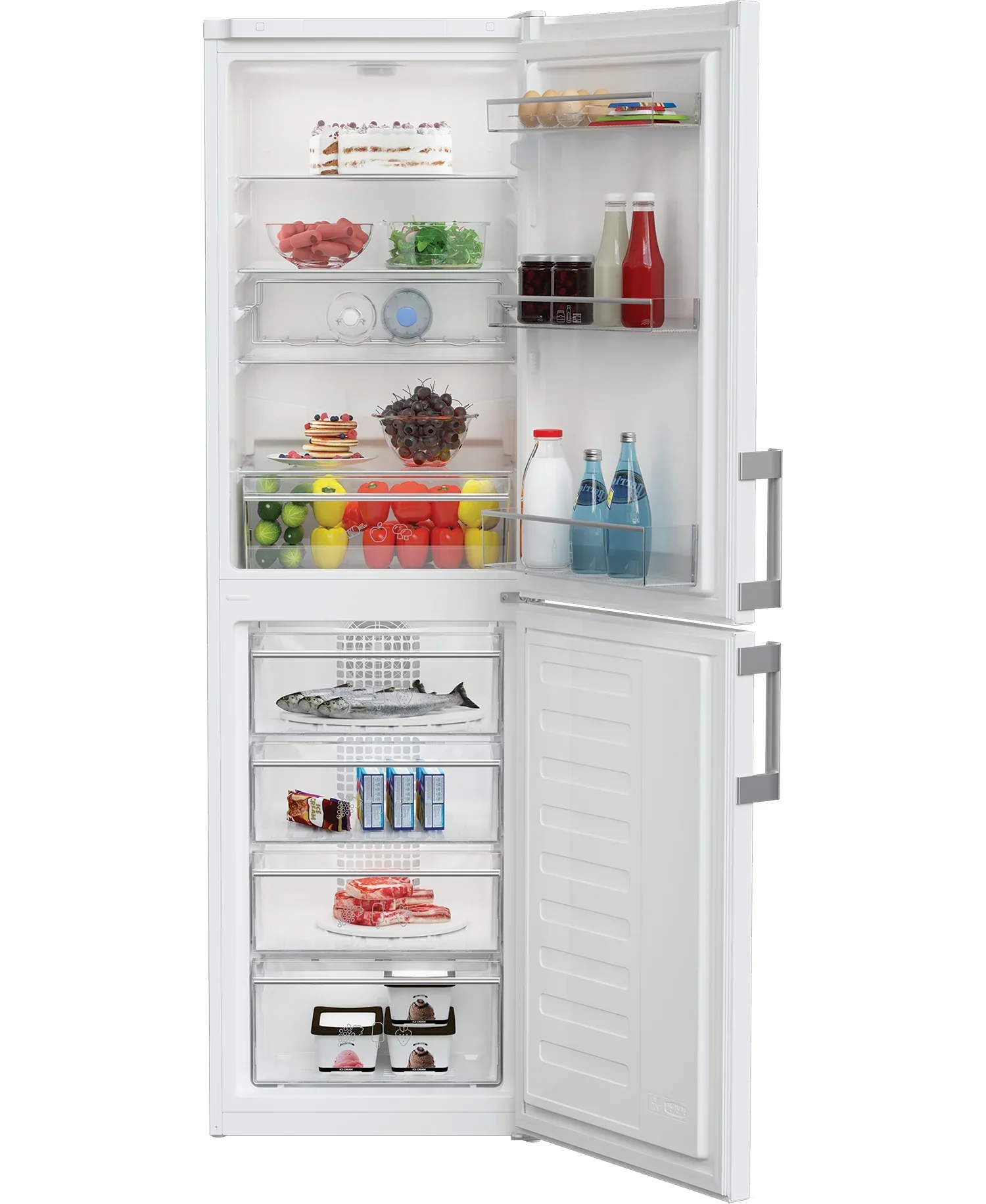 Blomberg Frost Free 50/50 Fridge Freezer | KGM4553