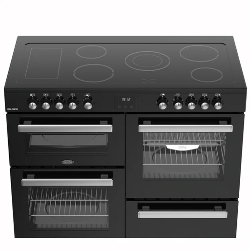 Belling 110cm Black Cookcentre Electric Rangecooker | CC110EBLK