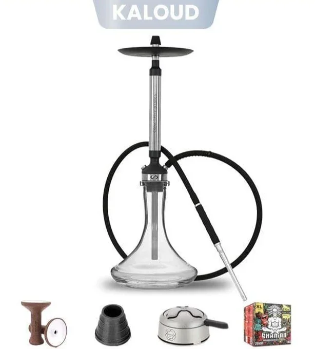 Conceptic Steel Clear Shisha