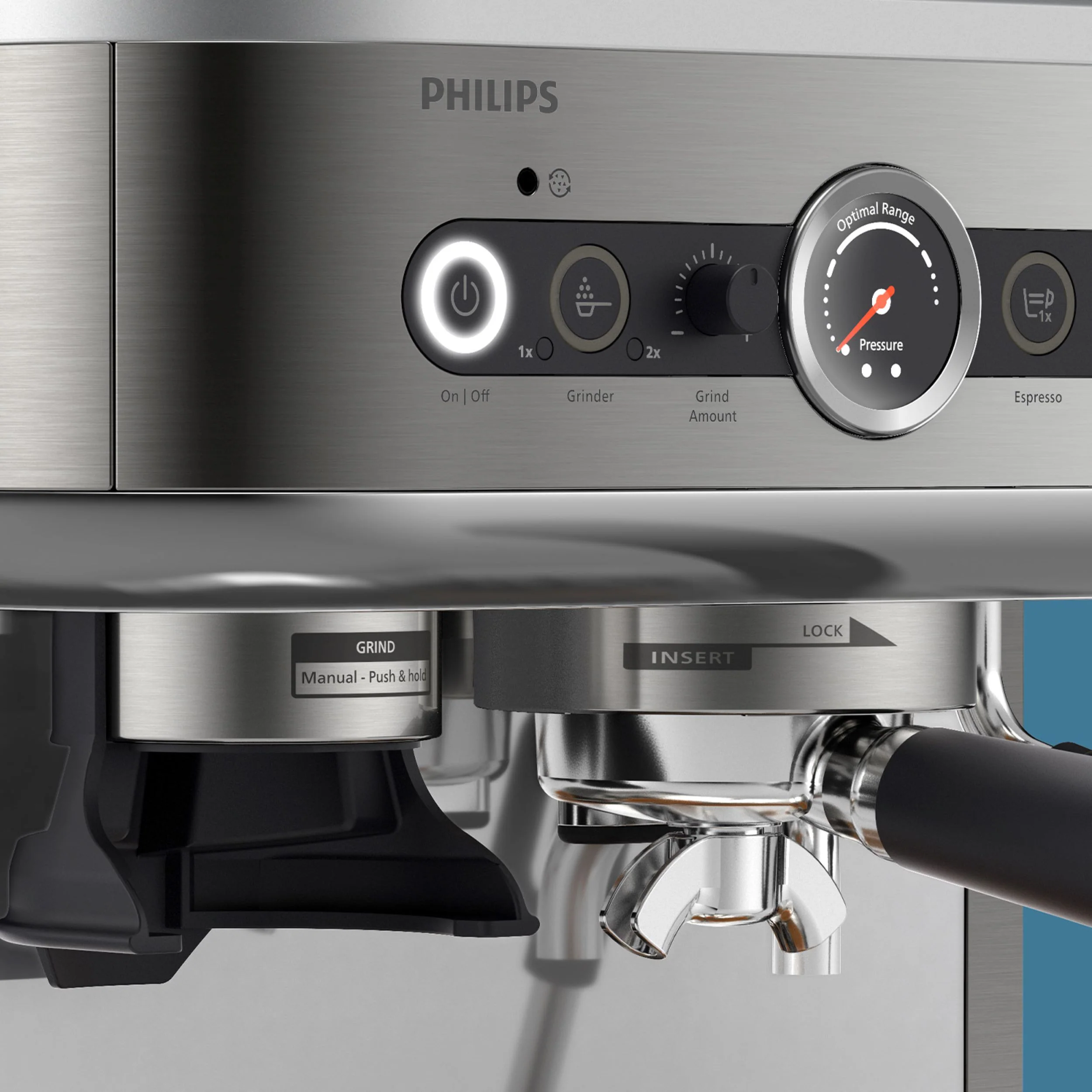 Philips Barista Brew Semi-Automatic Espresso Machine
