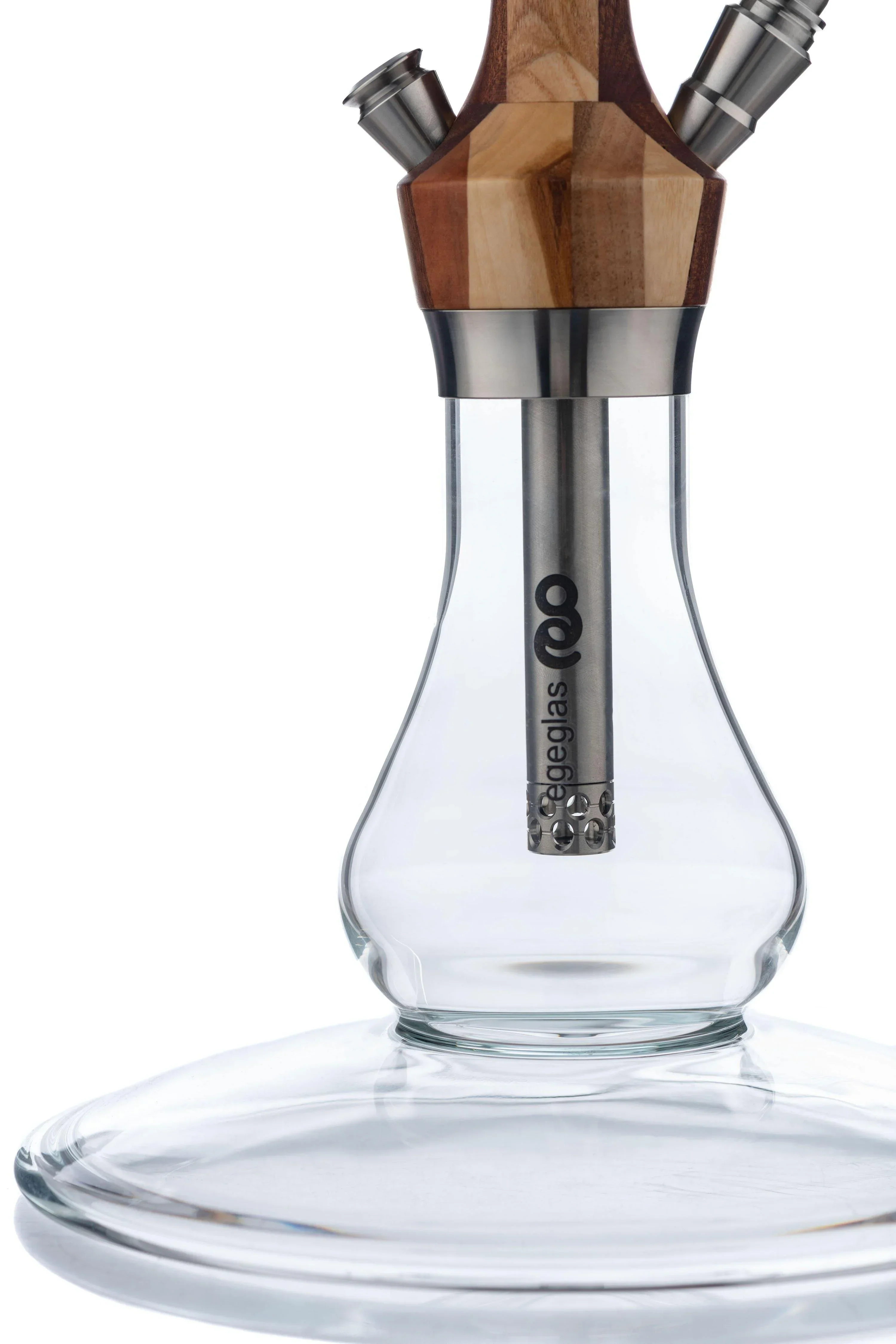 Hustla Pinokkio Mozaik Egeglas Wood Hookah