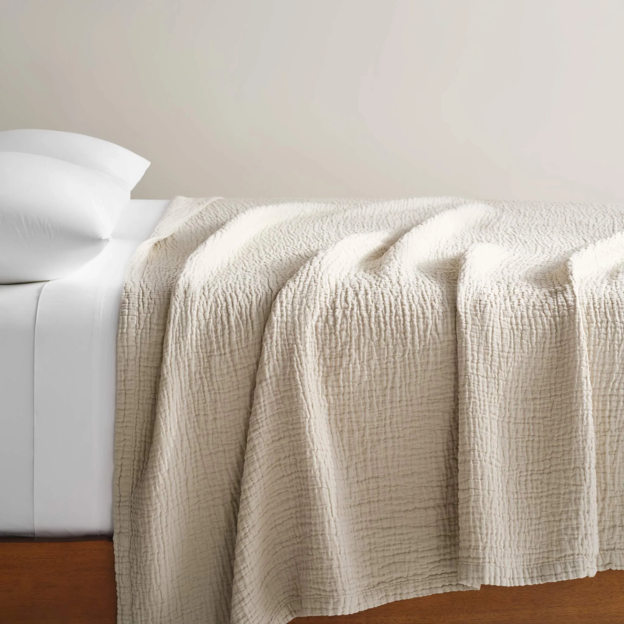 Breezeweave Crinkle Cotton Bed Blanket