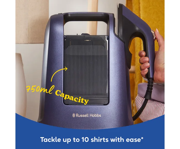 Russell Hobbs Steam Genie Maestro鈩?2-in-1 Handheld Steamer 鈥?27600