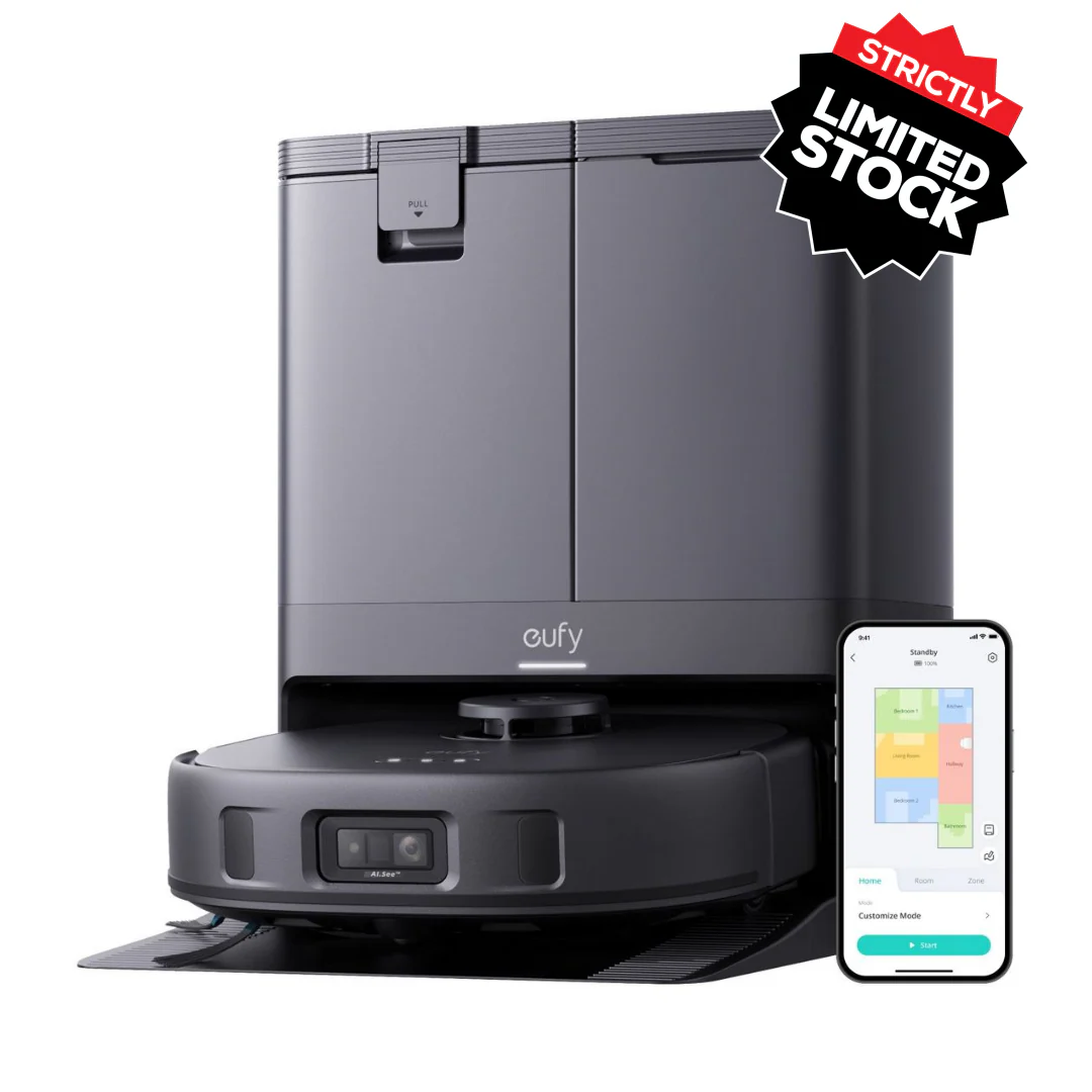 Eufy X10 Pro Omni Robot Vacuum & Mop with MopMaster 2.0 鈥?8,000 Pa Suction | T2351V11