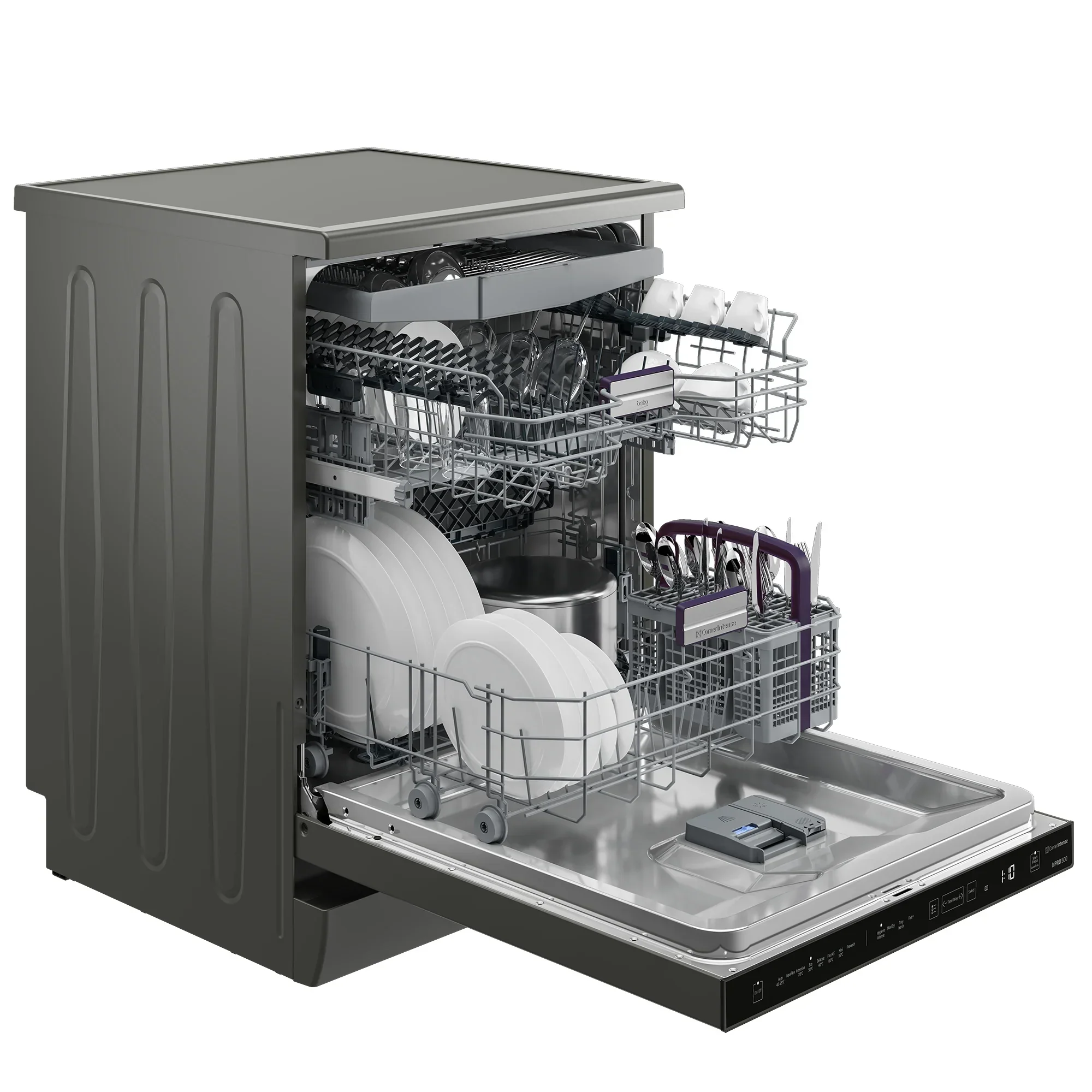 Beko Full Size Dishwasher Graphite | BDEN38640FG