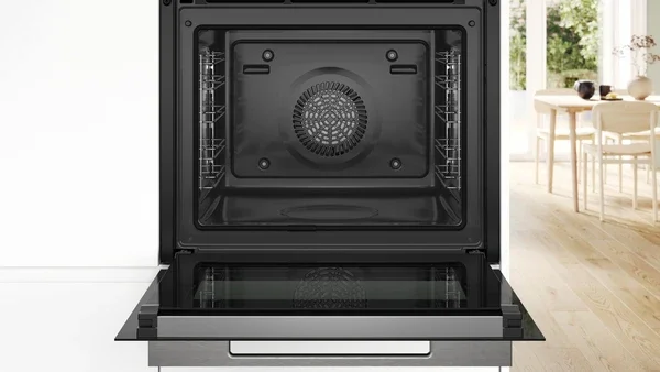 Bosch Series 8 鈥?Built鈥慽n Steam Oven, 71鈥疞, Black | HRG7764B1B