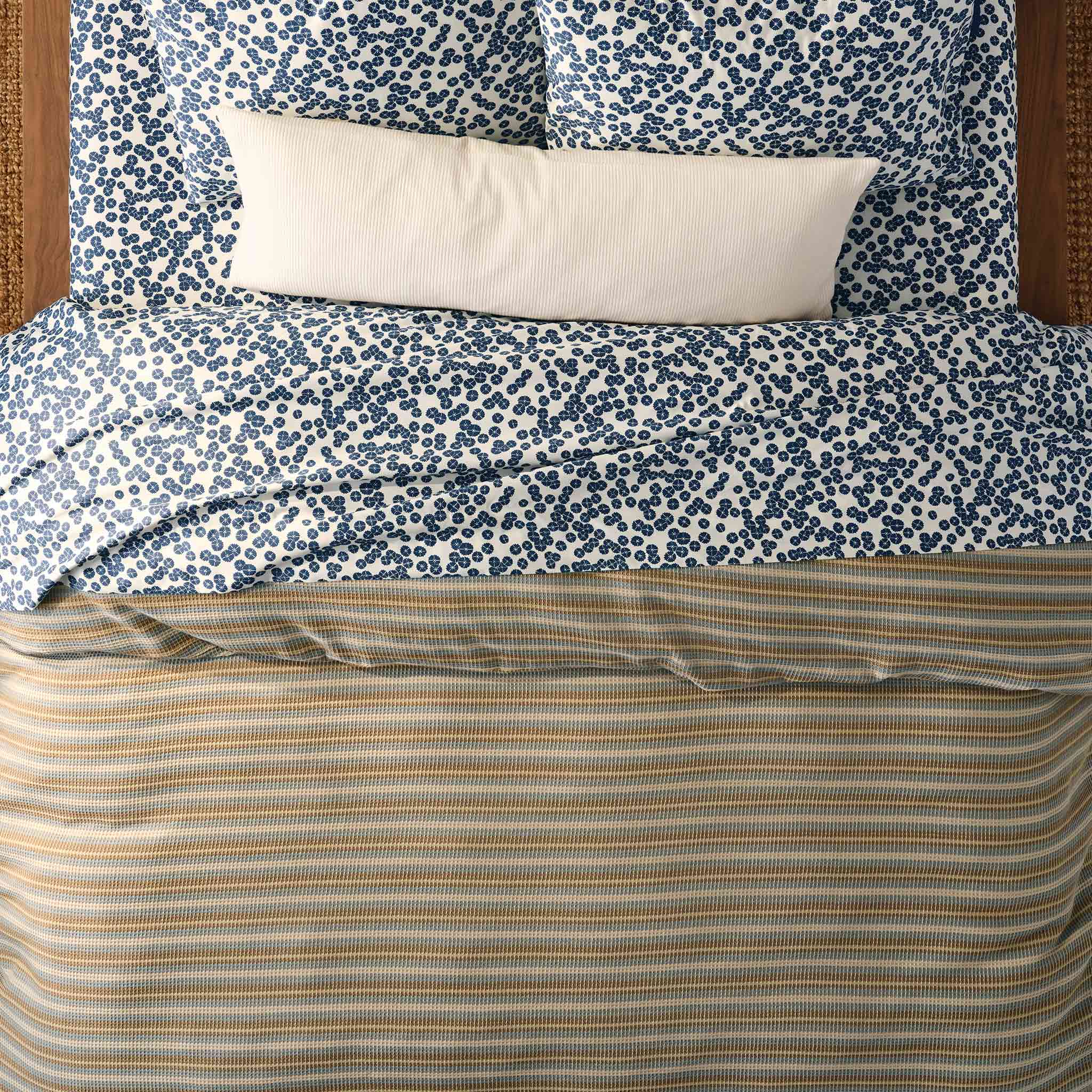 Micro Waffle Duvet Set