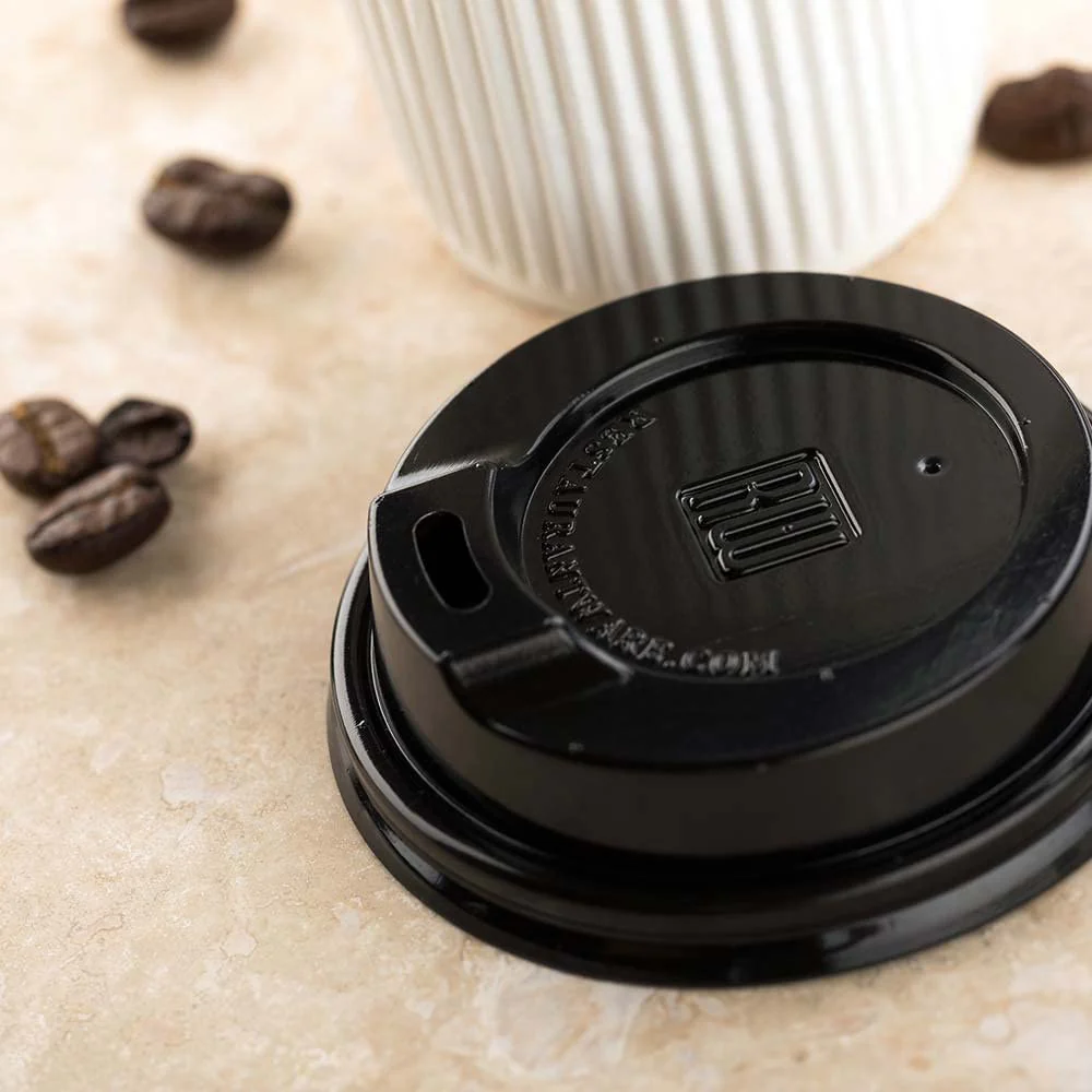 4 Oz Coffee Cup Lids, 500 Leak-Resistant Coffee Lids