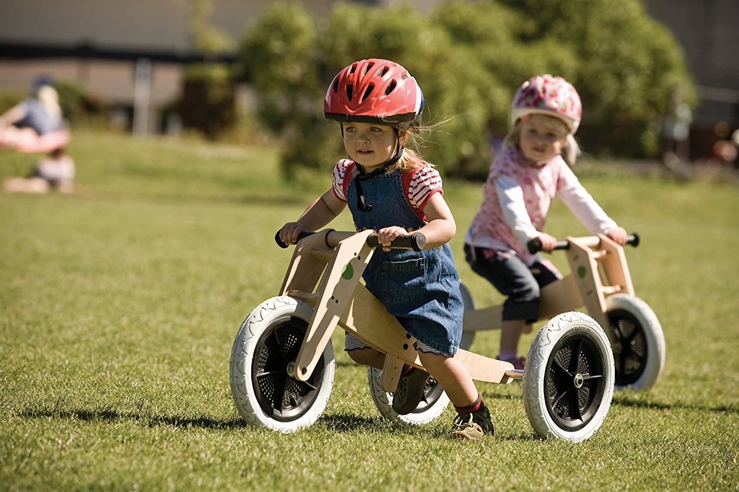 Bike 3 in 1 Wooden Balance Bike and Walker, Ages 1 to 5 Years
