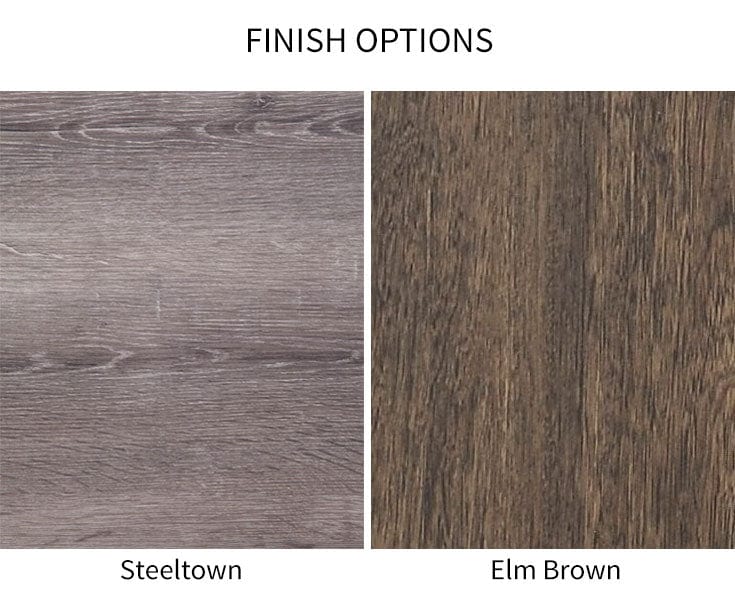 Pierre Electric Fireplace Entertainment Center in Steeltown