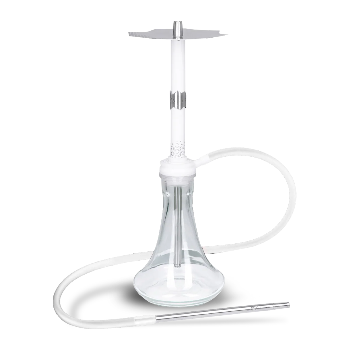 Embery Equal Hookah - Silver Snow