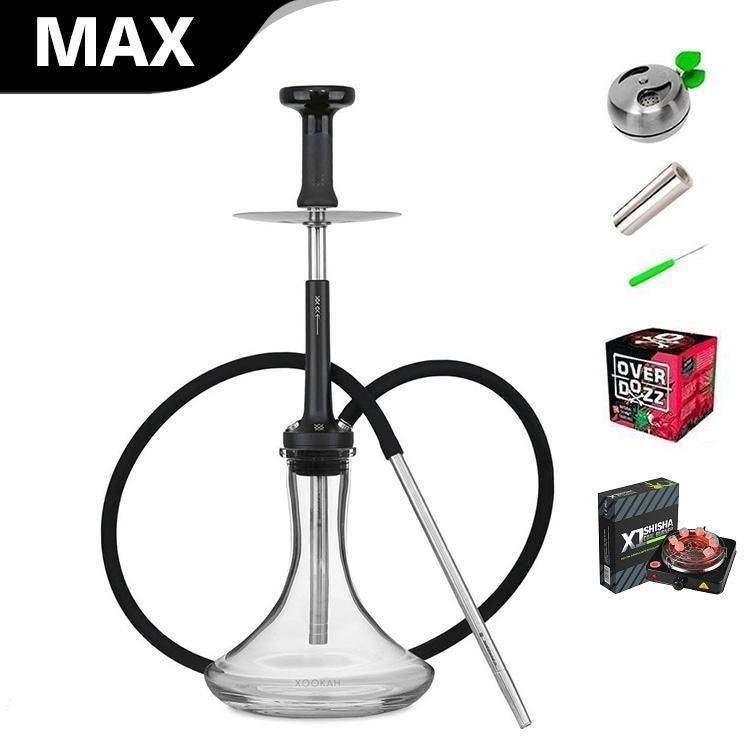 Doosha Hookah Basic Black Shisha With Oblako M Doosha Bowl
