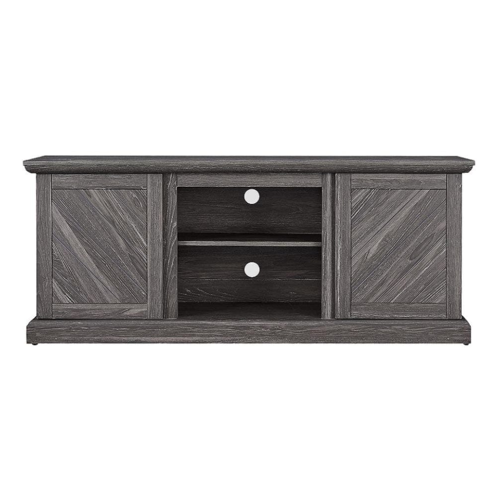 Walden Media Console in Weathered Gray -SP6554-OM