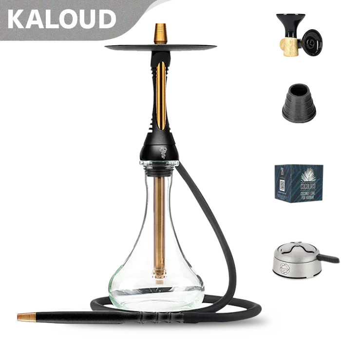 Alpha Hookah S Set - Black Matt