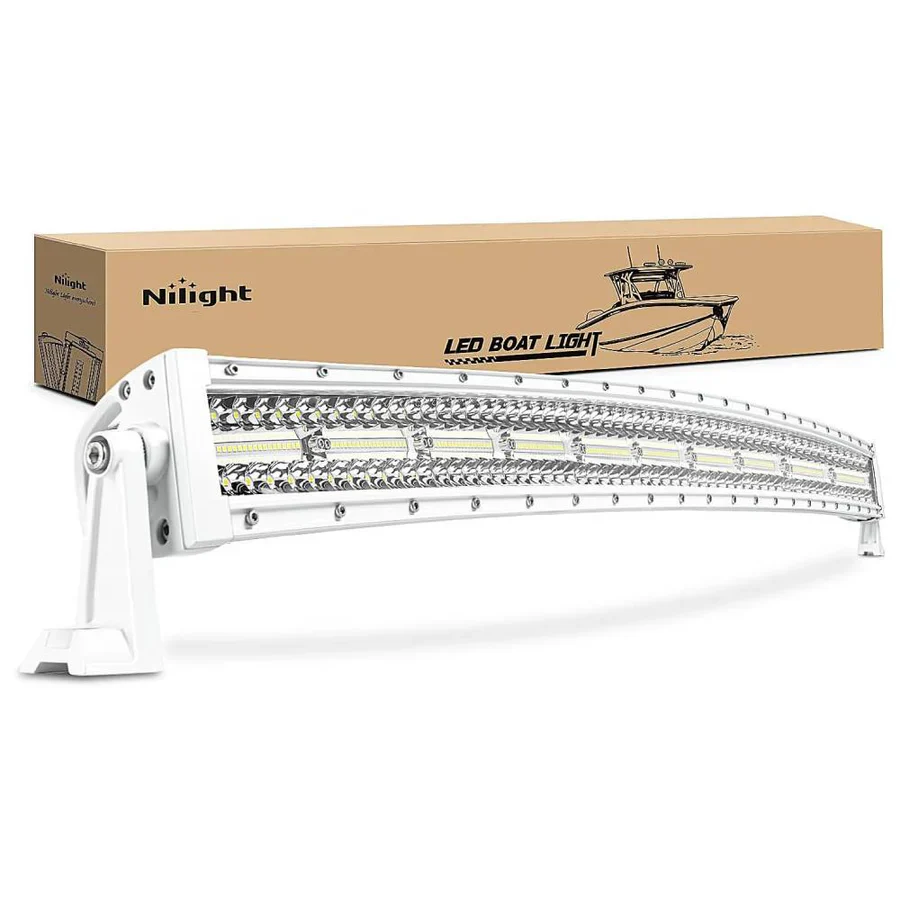 Nilight 42inch Marine Boat Light Bar
