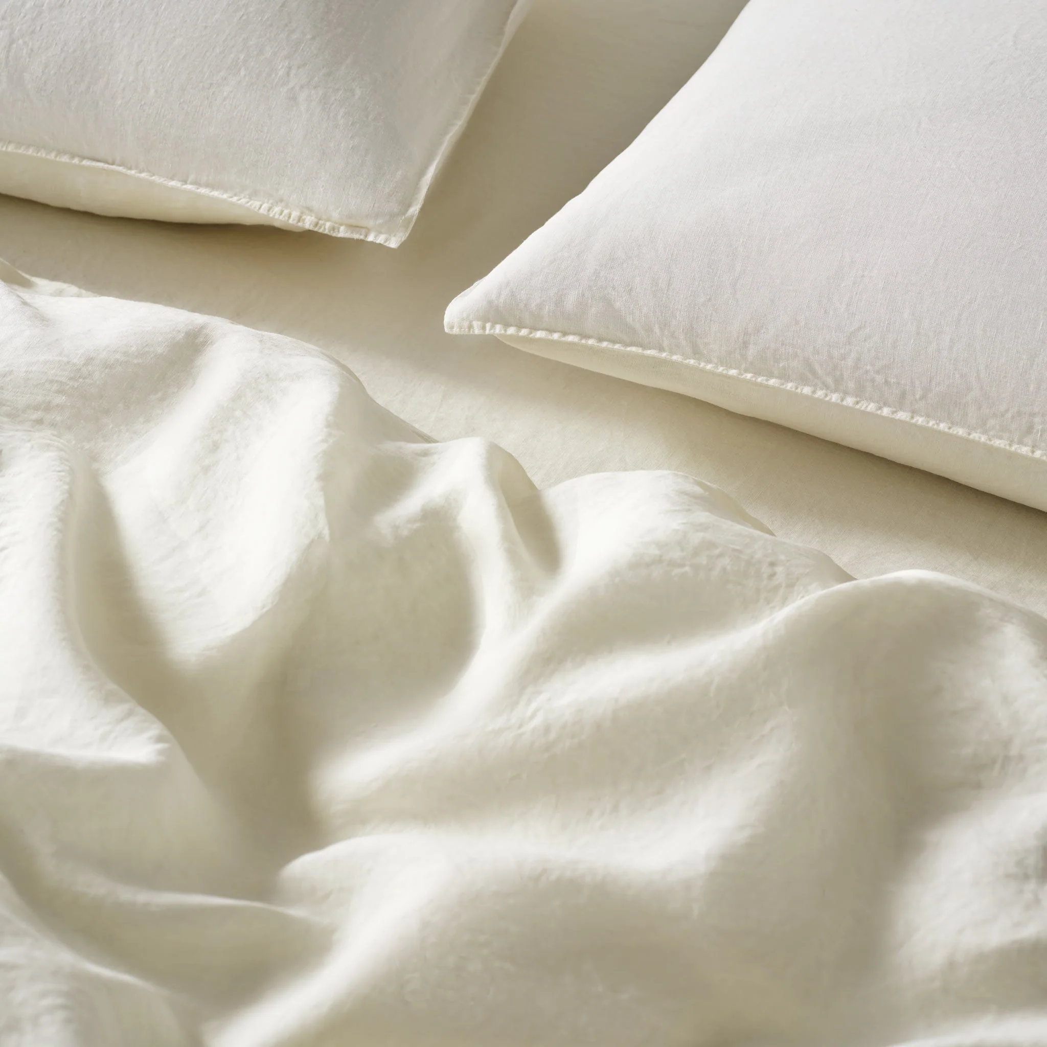 Washed European Linen Duvet Set