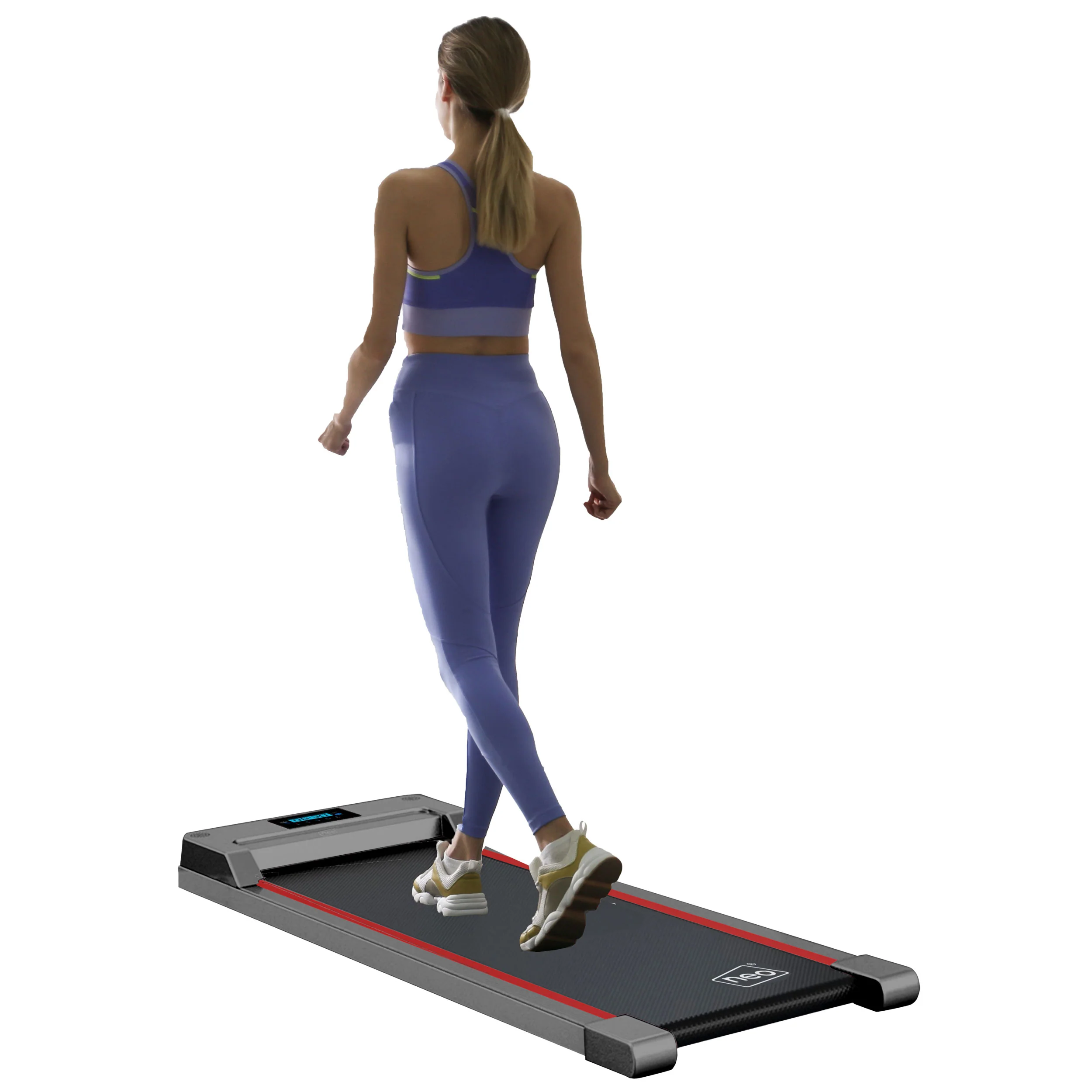 Neo Black Portable Walking Pad Treadmill