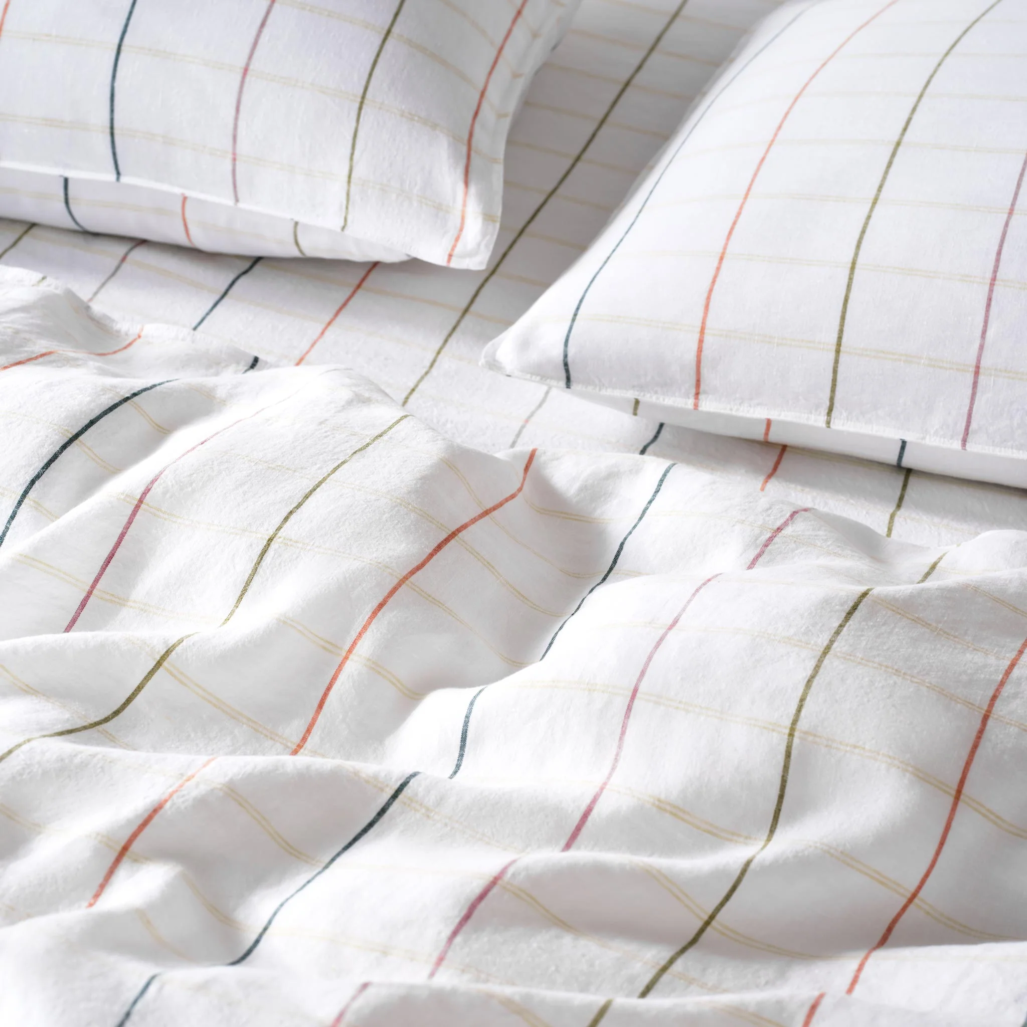 Washed European Linen Duvet Set