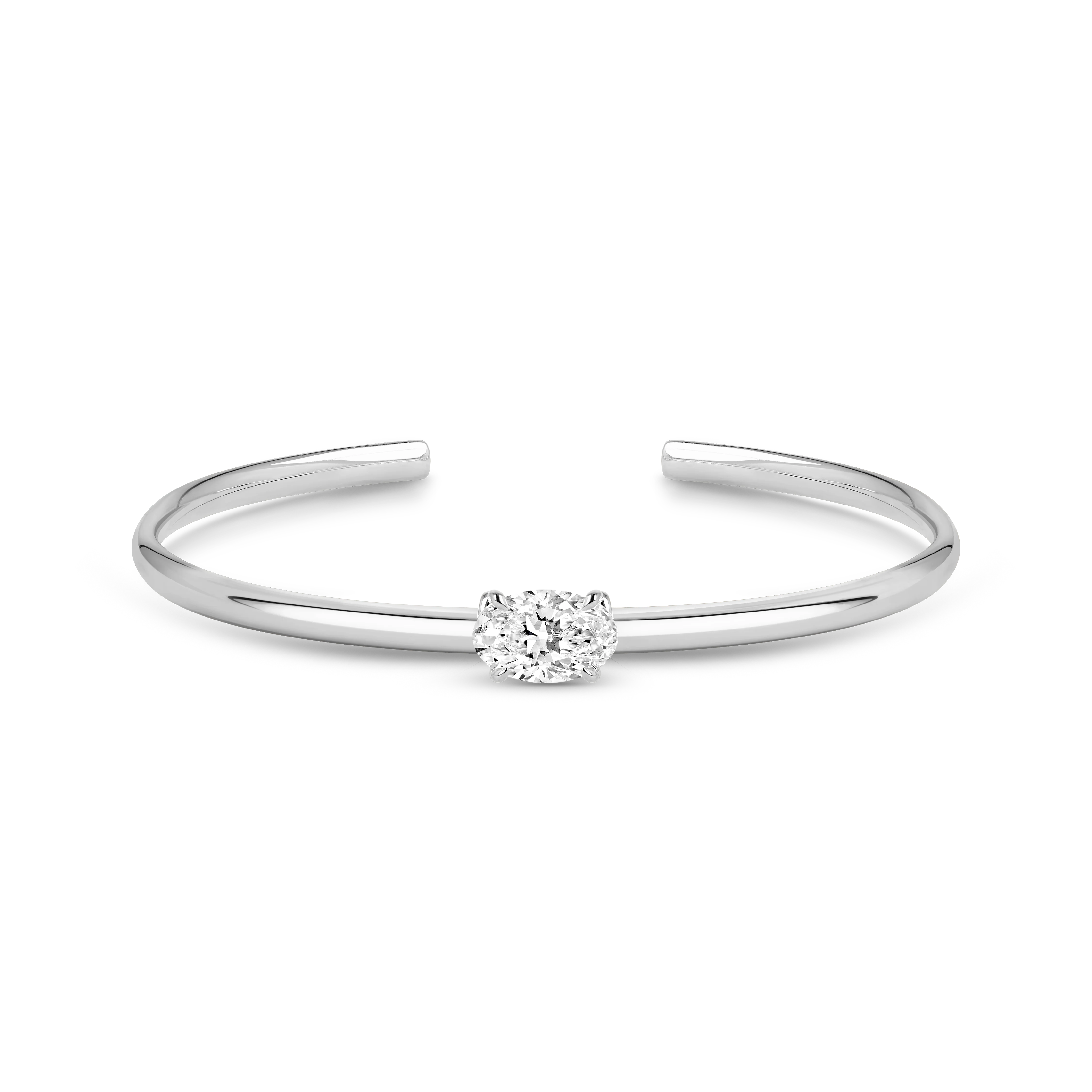 Charlotte Cuff Bangle (Oval)
