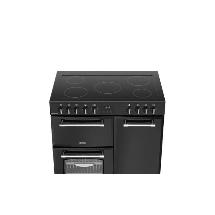 Belling 90鈥痗m Farmhouse Electric Rangecooker | FH90EBLK