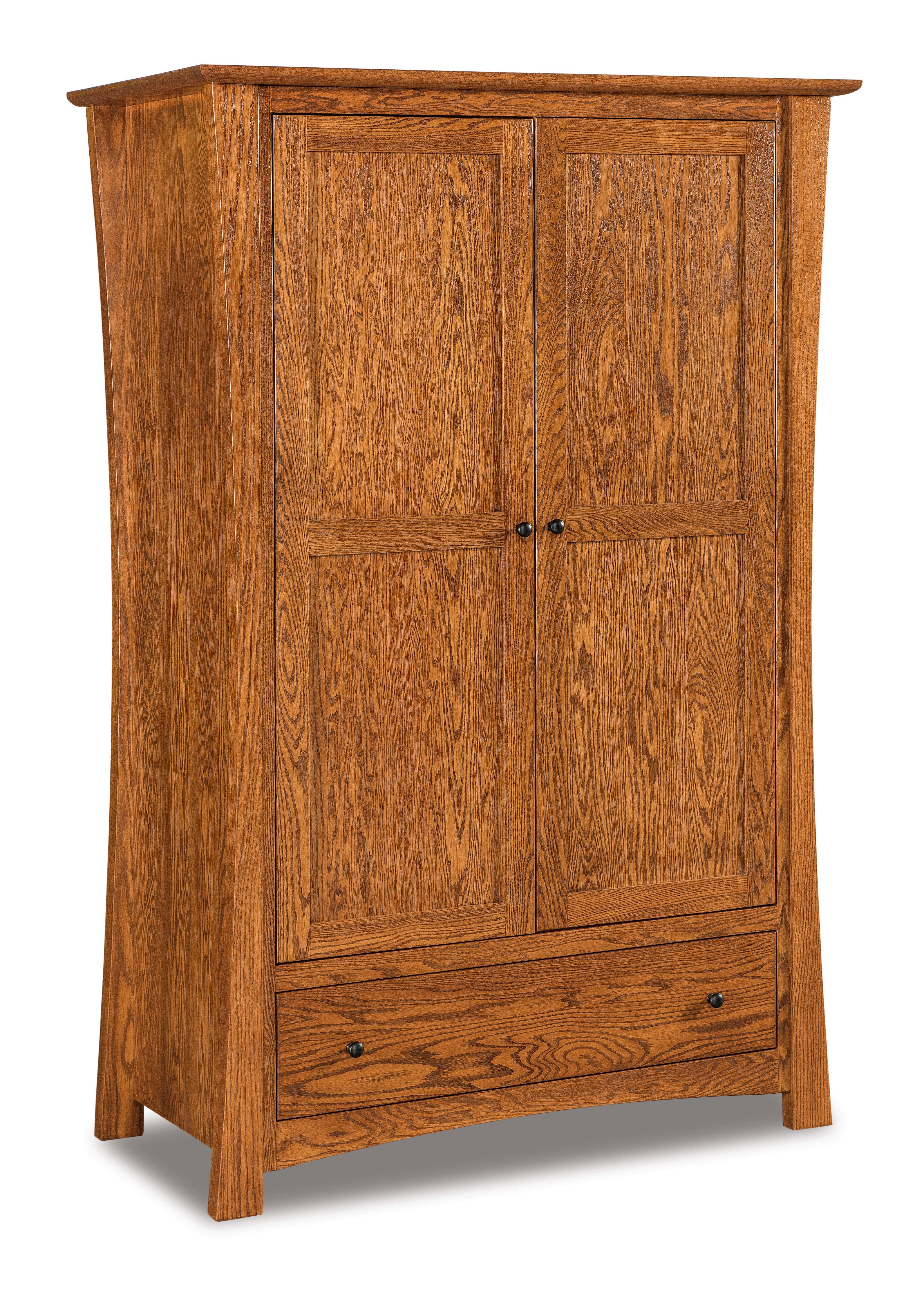 Amish Matison One Drawer Two Door Wardrobe Armoire