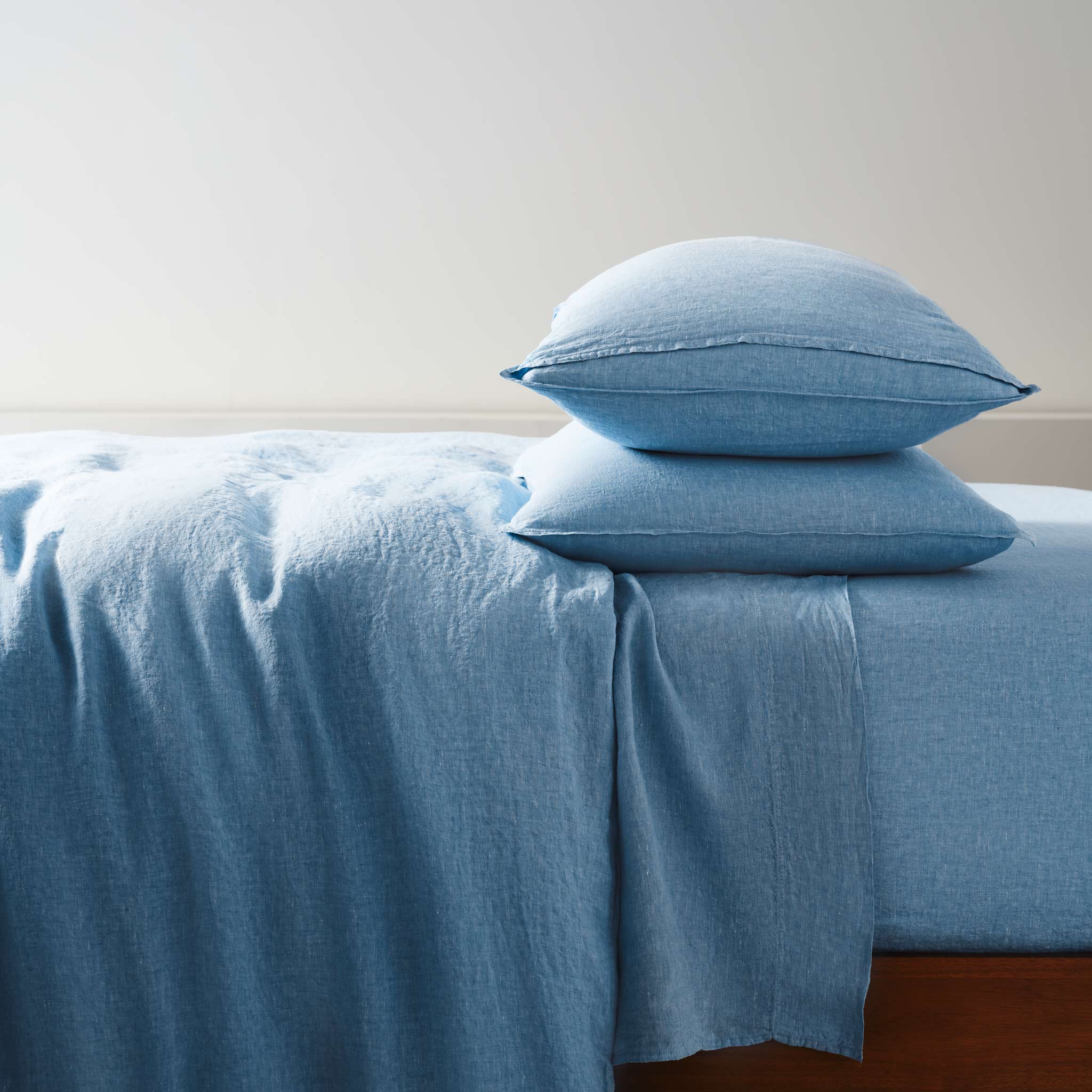 Washed European Linen Pillowcase Set