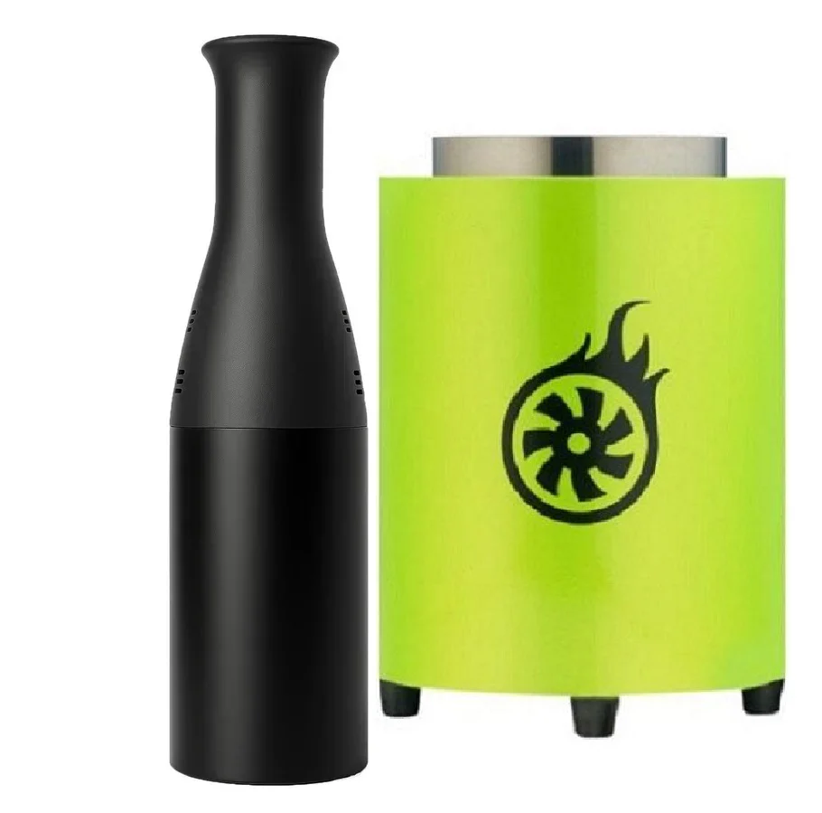 Coalcatcher with Shisha Turbine Next Limited Edition - Lime Green