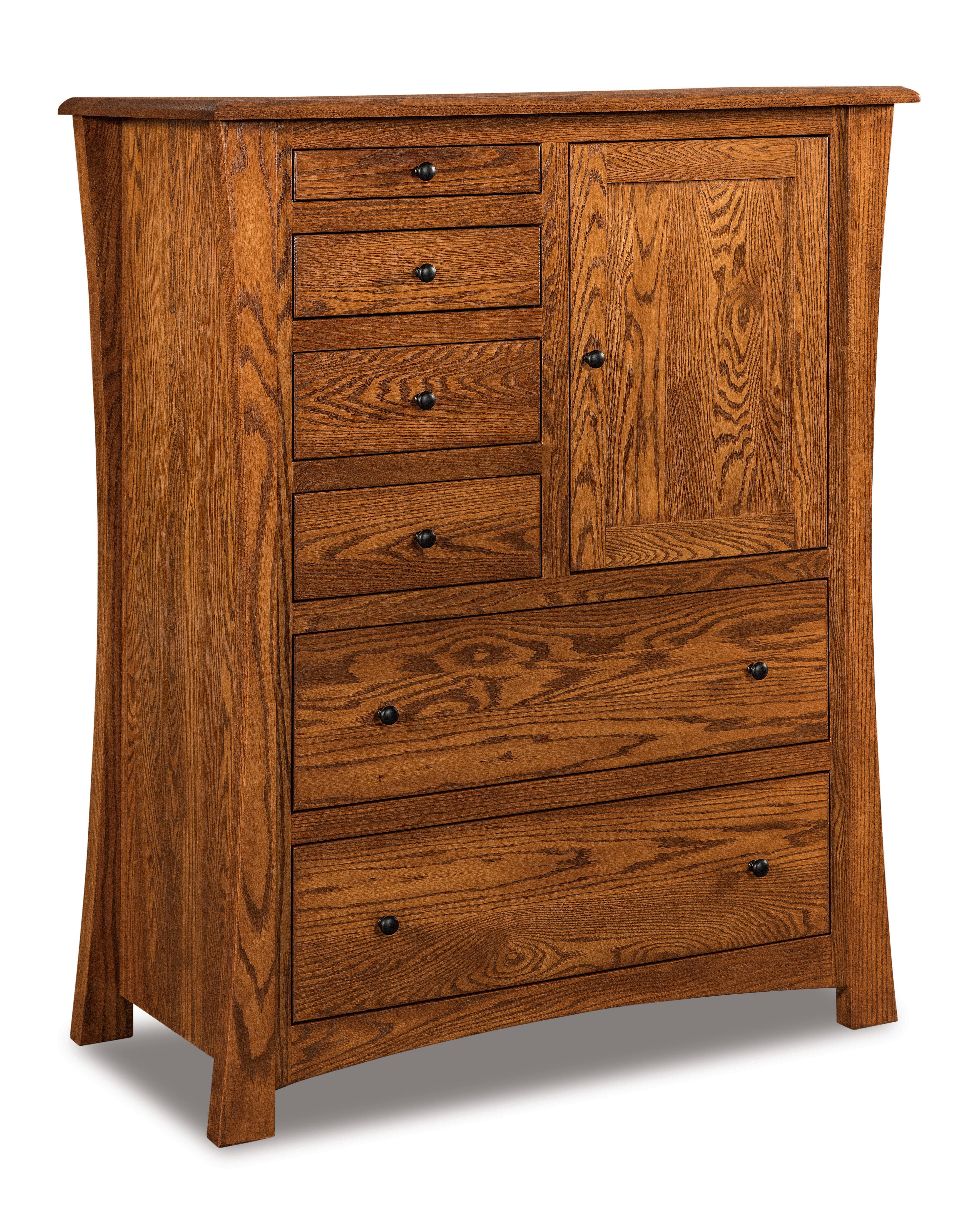 Amish Matison Six Drawer One Door Gentleman's Chest
