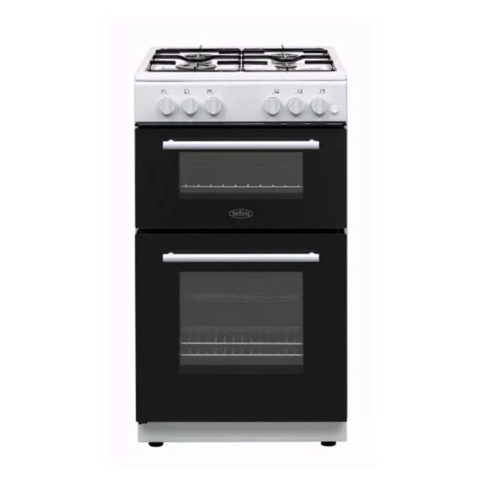Belling White Double Oven LPG Gas Cooker | BFSG51TCWHLPG