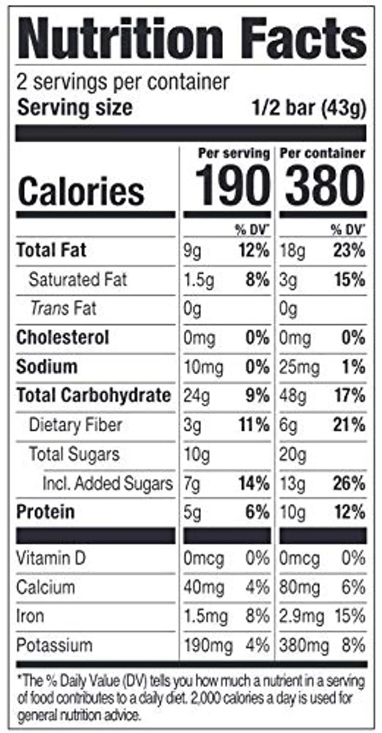 Meal Bar, Non-GMO, Gluten-Free, Healthy, Plant-Based Whole Food Ingredients, 12 Count