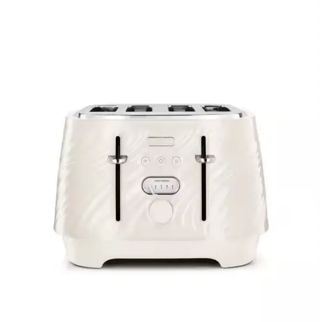 Delonghi Ballerina Seta 4 Slice Toaster Silk Cream | CTDS4003.CR