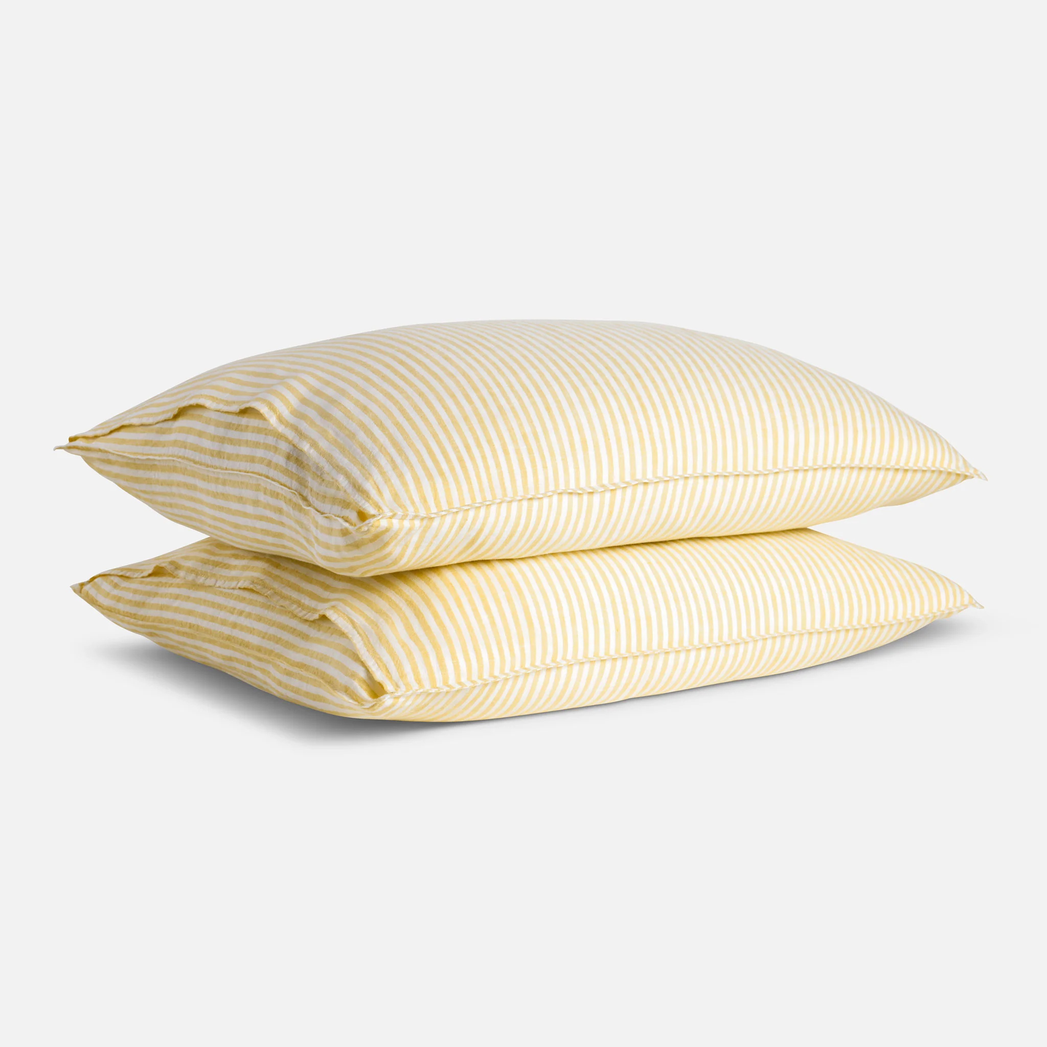 Washed European Linen Pillowcase Set