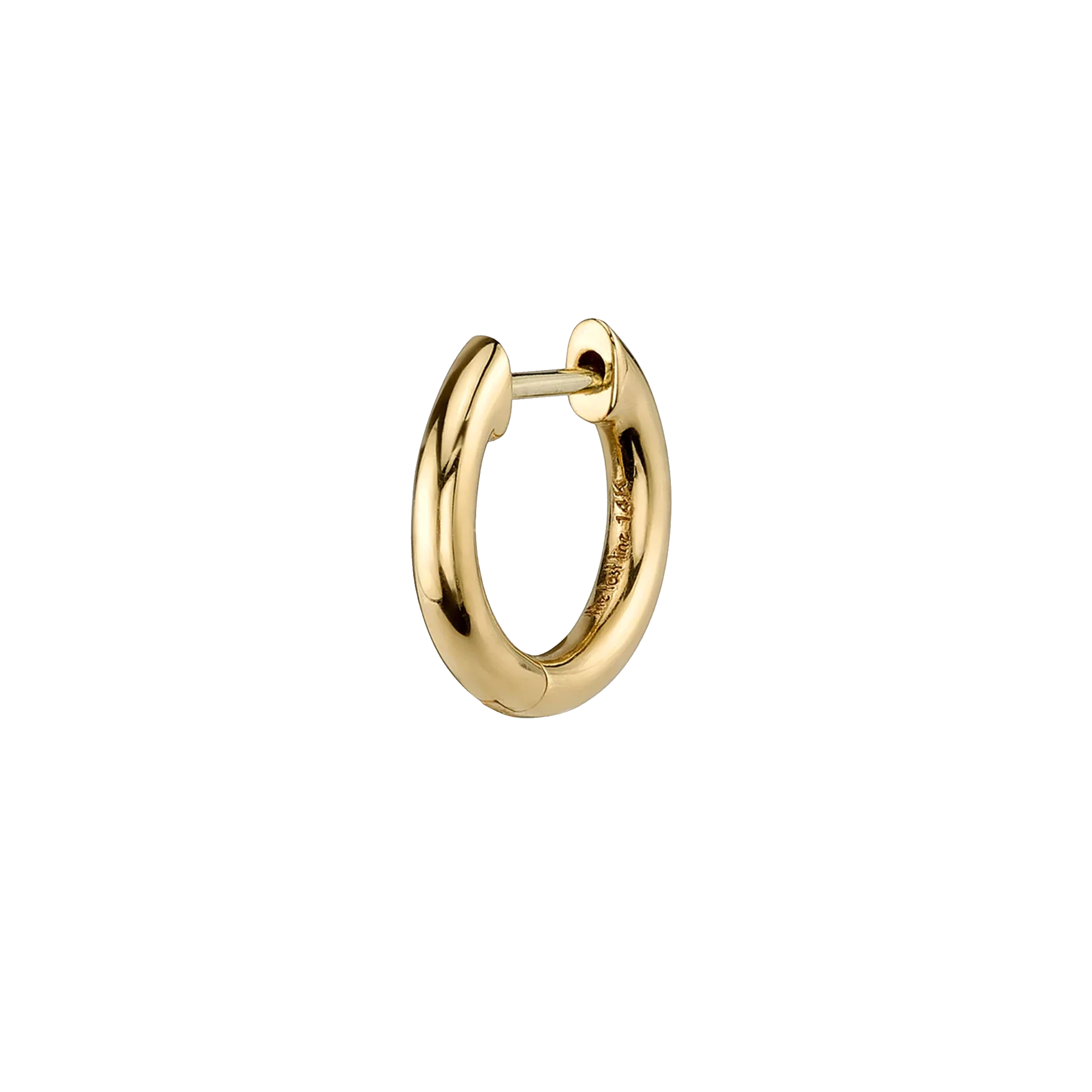 Slim Hoop #3 - 14k Yellow Gold