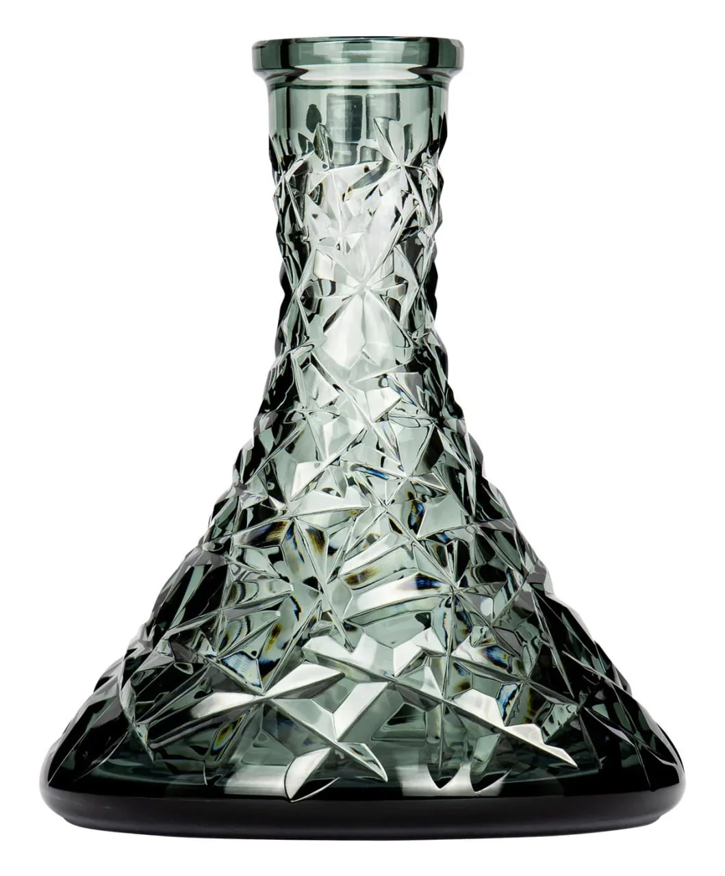 Caesar Crystal Cone Rock Base - Grey