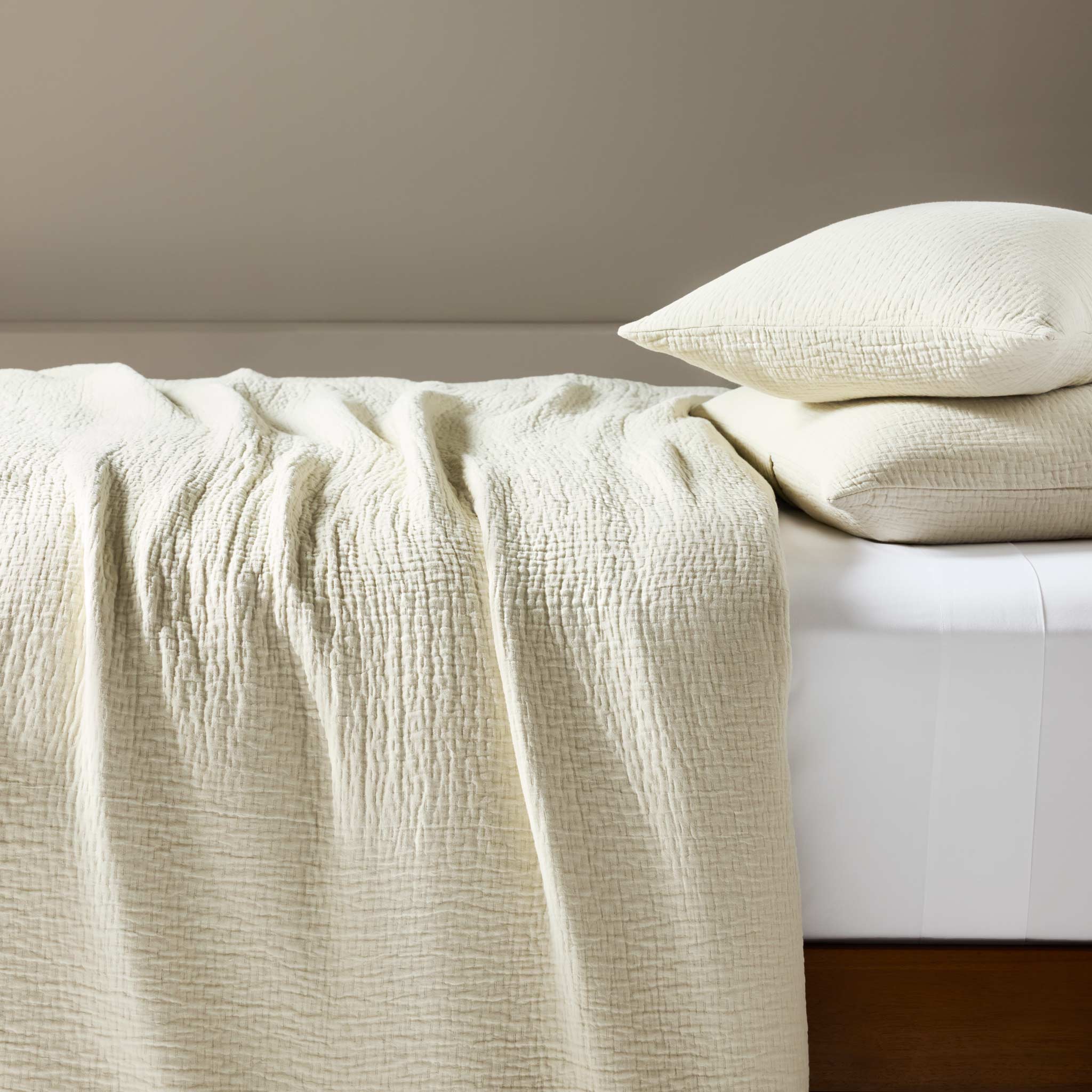 Breezeweave Crinkle Cotton Duvet Cover