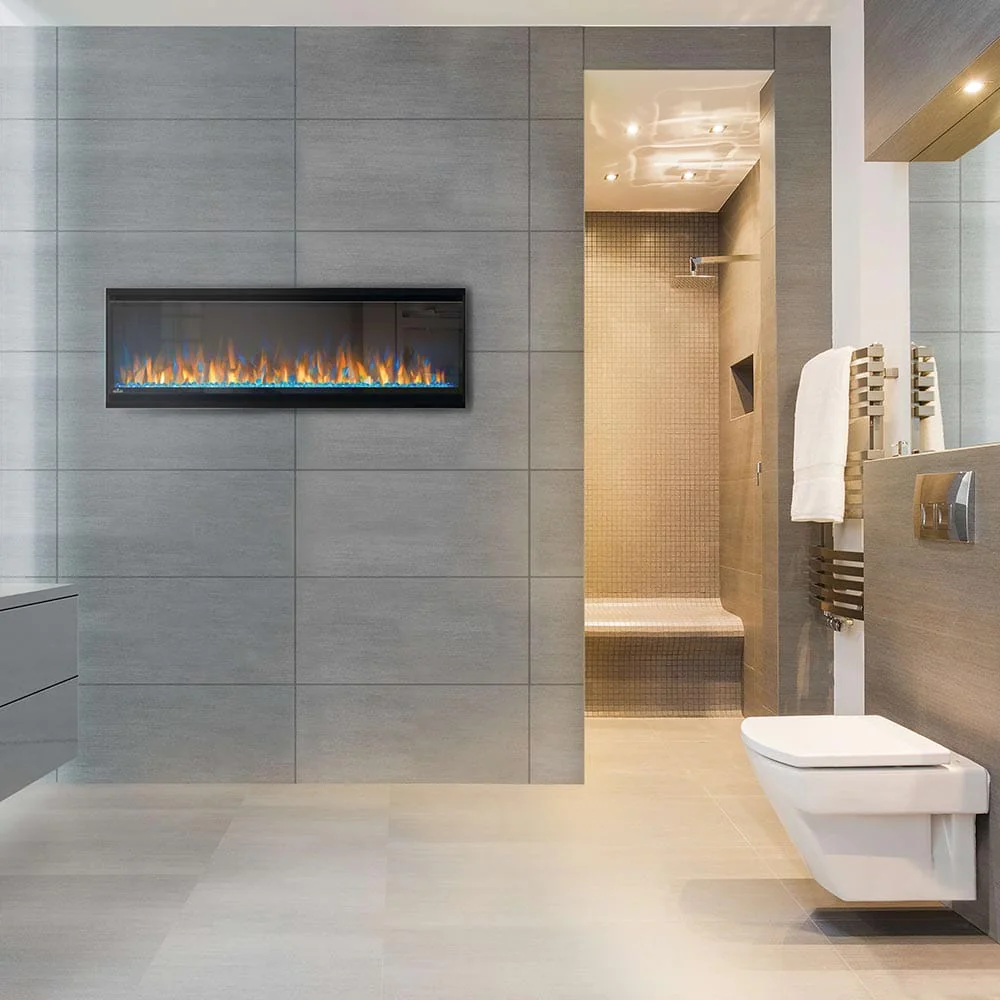 Napoleon 50-In Alluravision Slim Wall Mount Electric Fireplace - NEFL50CHS