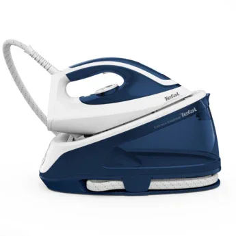 Tefal Express 2200W Steam Generator Iron - White & Blue | SV6116G0