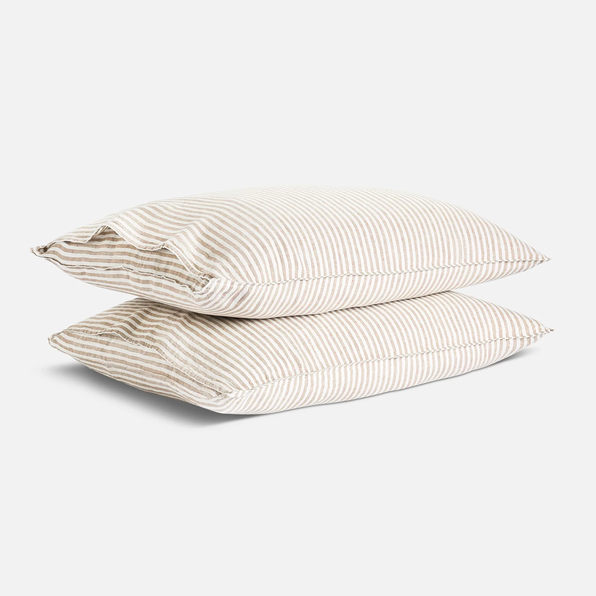 Washed European Linen Pillowcase Set