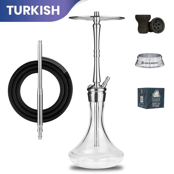 Hoob Go On Pro Hookah - Steel