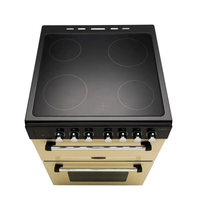 Rangemaster 128110 Classic 60cm Ceramic Cooker - CREAM/CHROME | CLA60ECCR/C