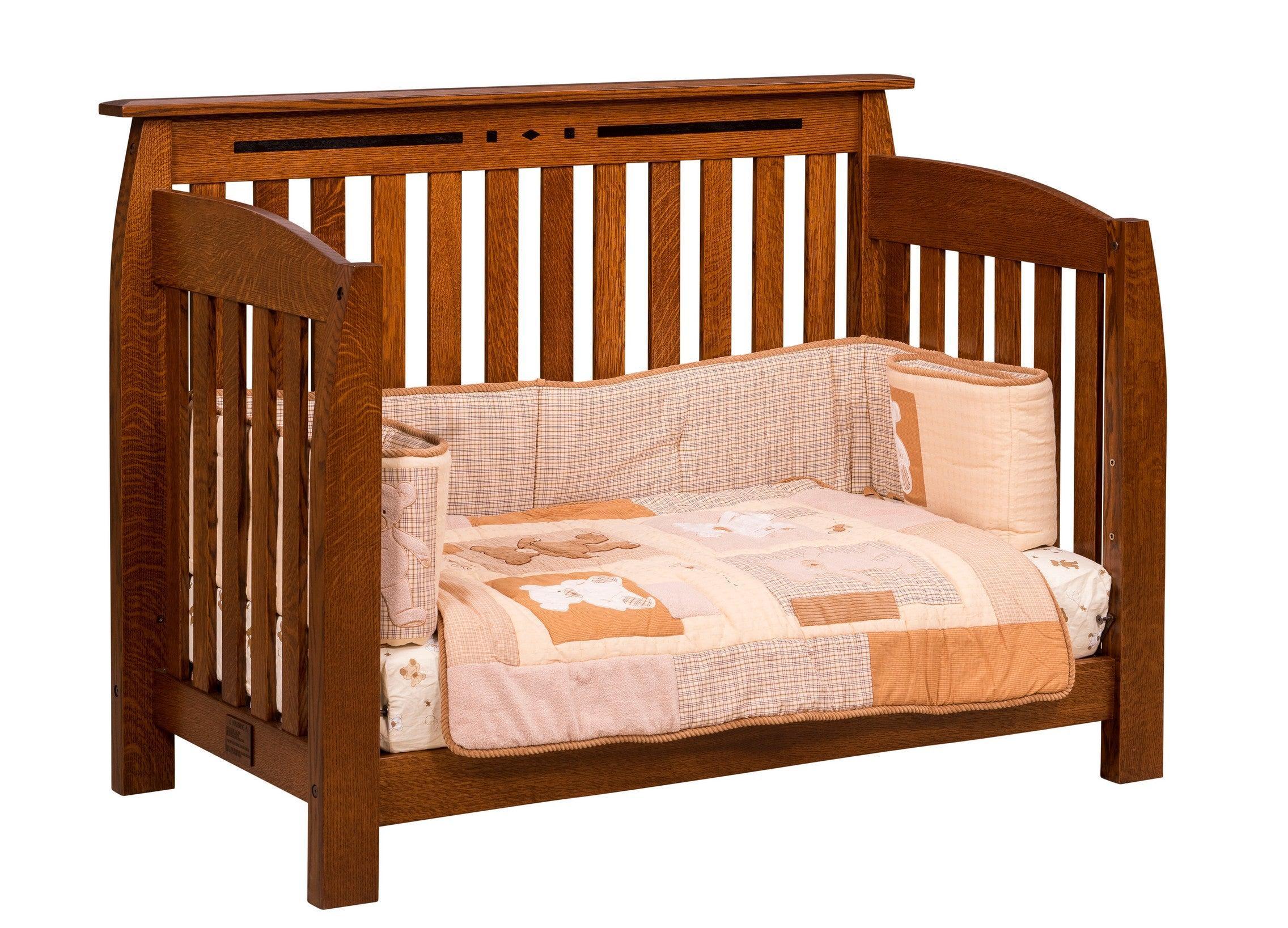 Amish Linbergh Baby Crib