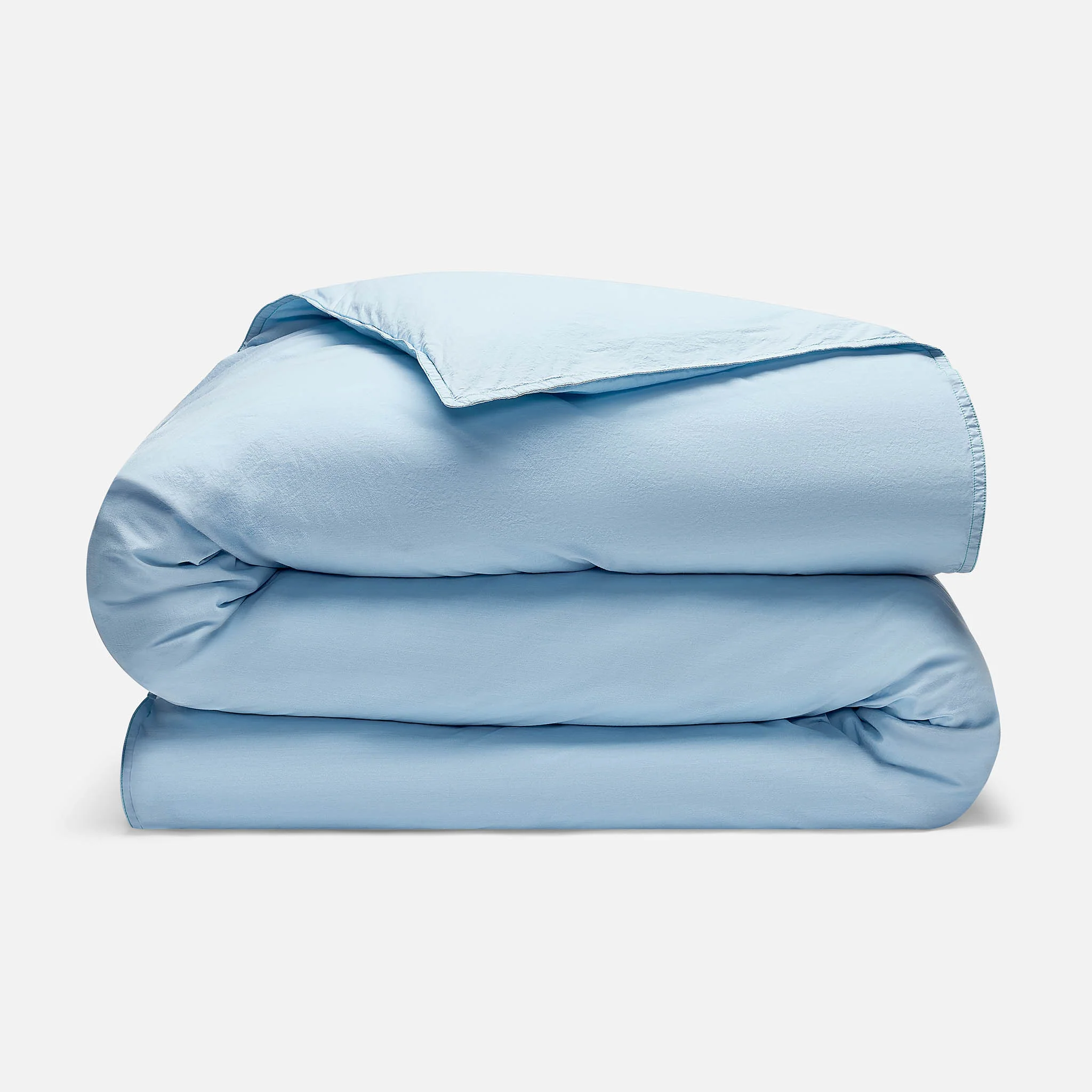 Washed Classic Percale Duvet Cover