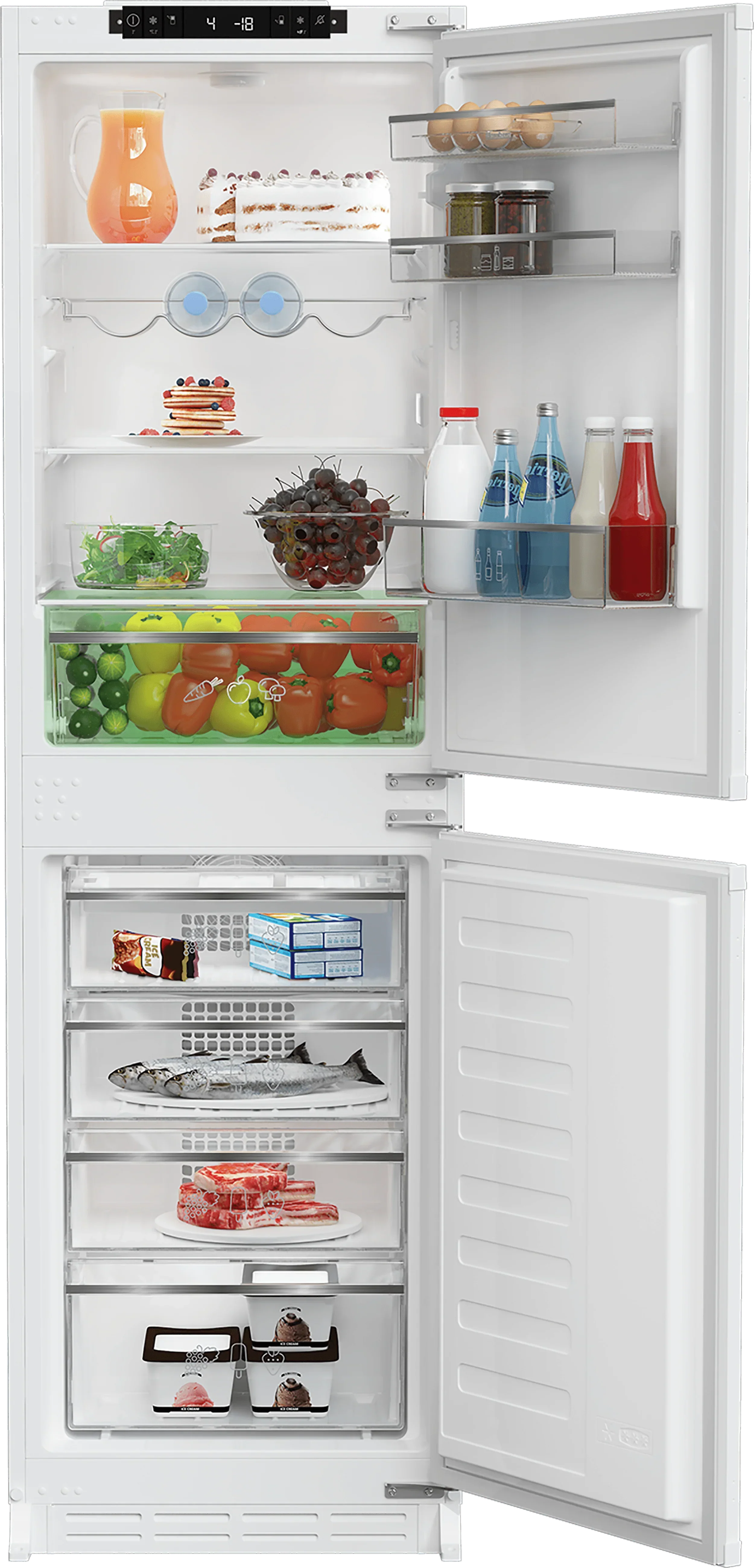 Blomberg Integrated 50/50 Frost Free Fridge Freezer | KNE4564EVI